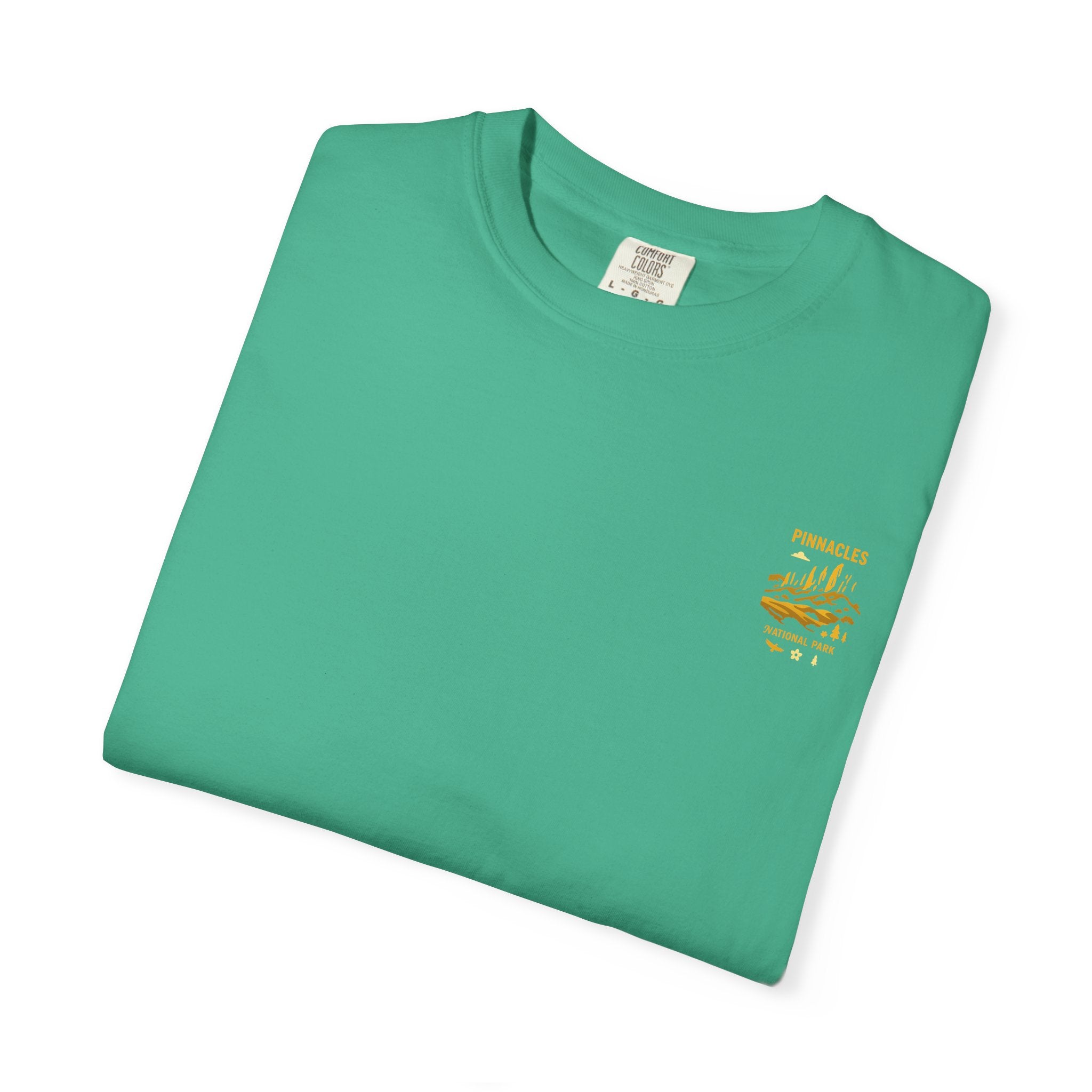 Pinnacles National Park landscape T-Shirt | retro nature poster design