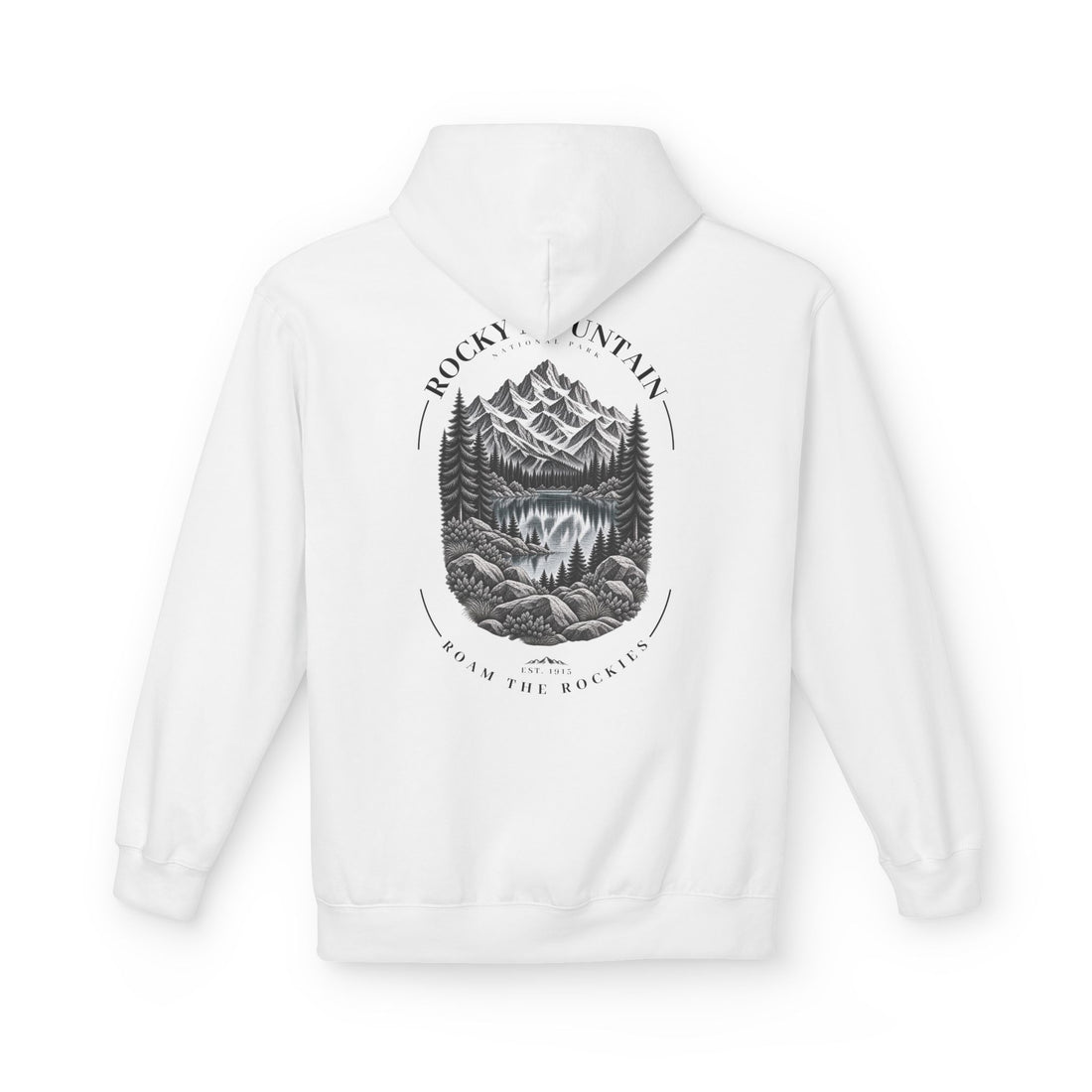 Rocky Mountain National Park Alpine Lake Graphic Hoodie