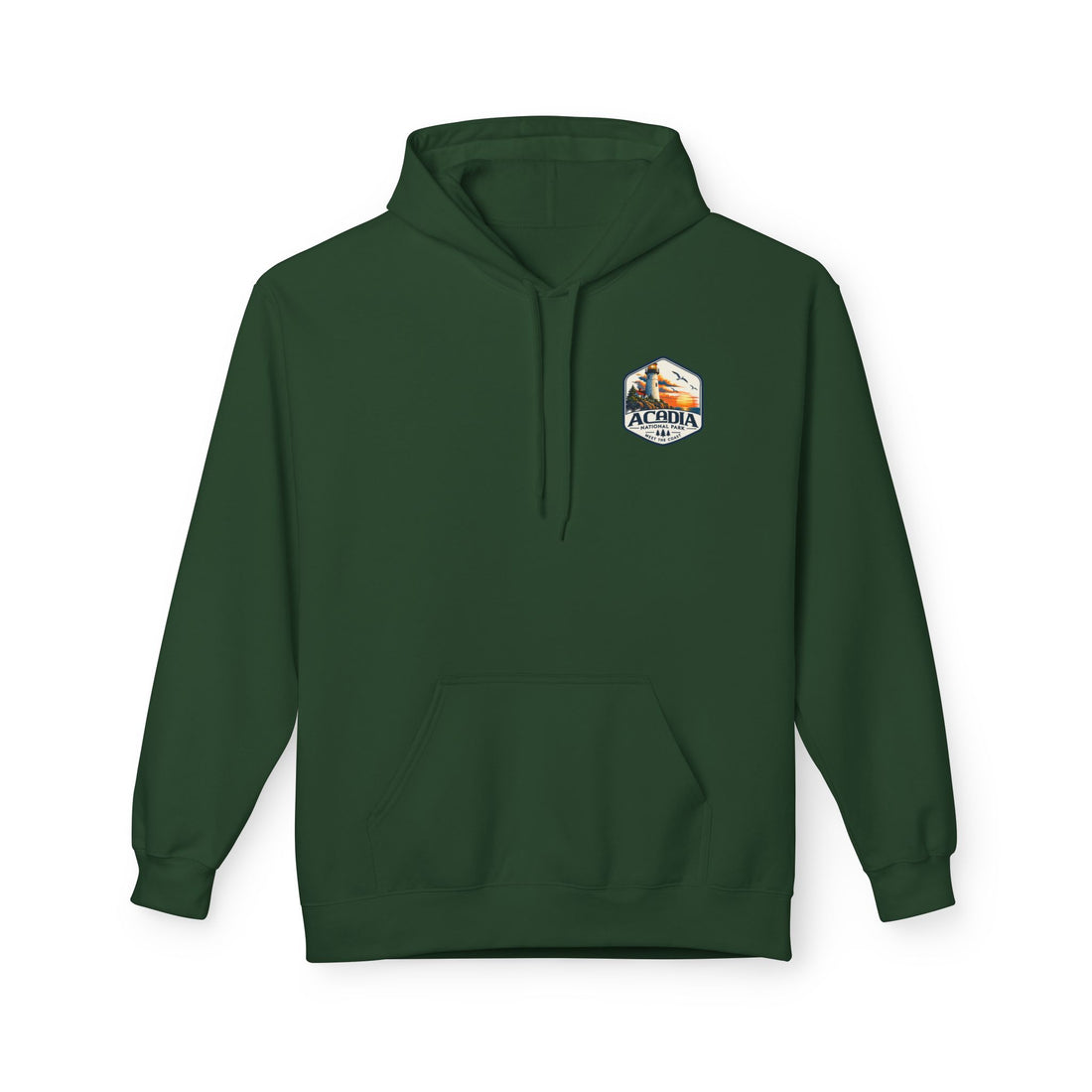 Acadia National Park Lighthouse Graphic Hoodie