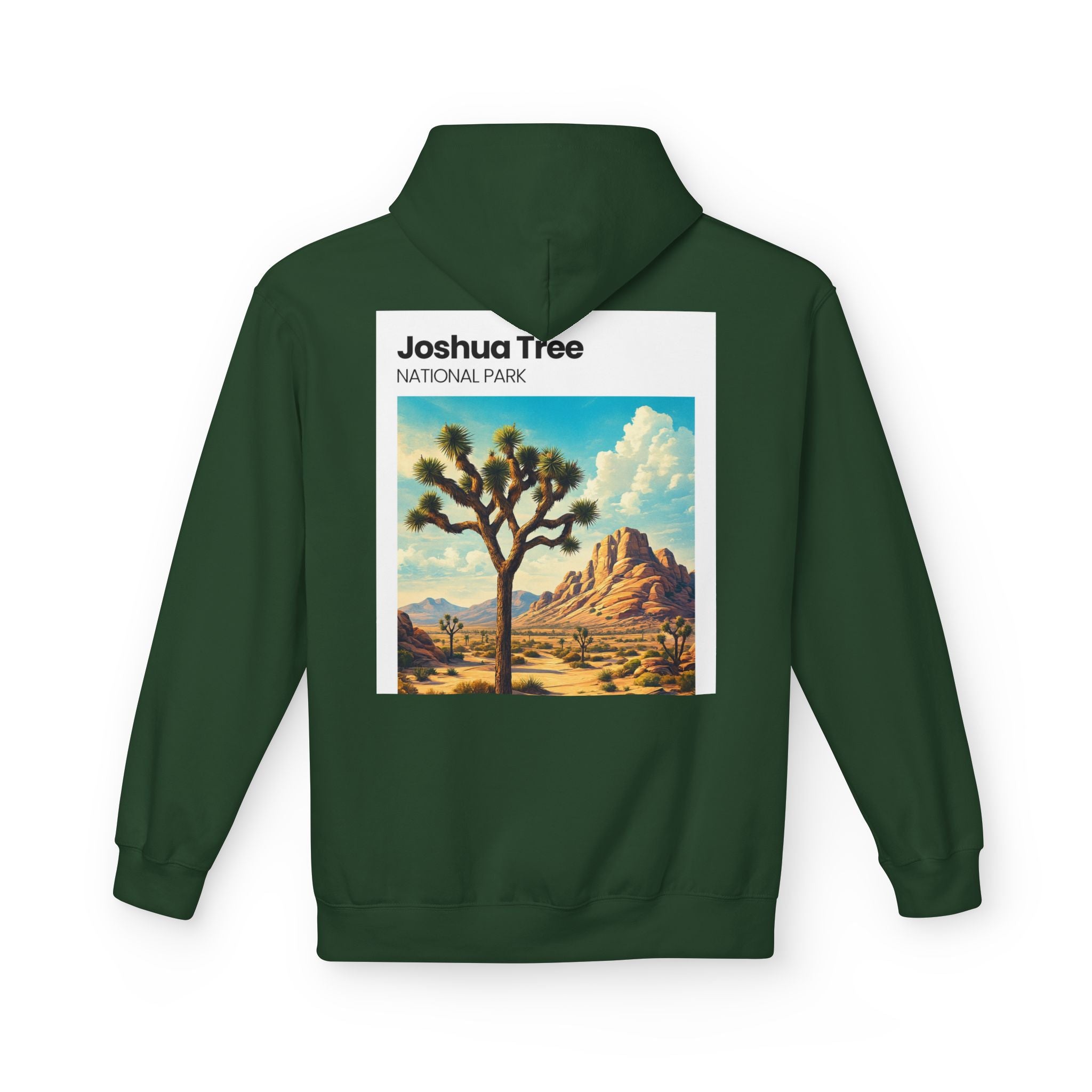 Joshua Tree National Park Hoodie | Vintage Desert Landscape