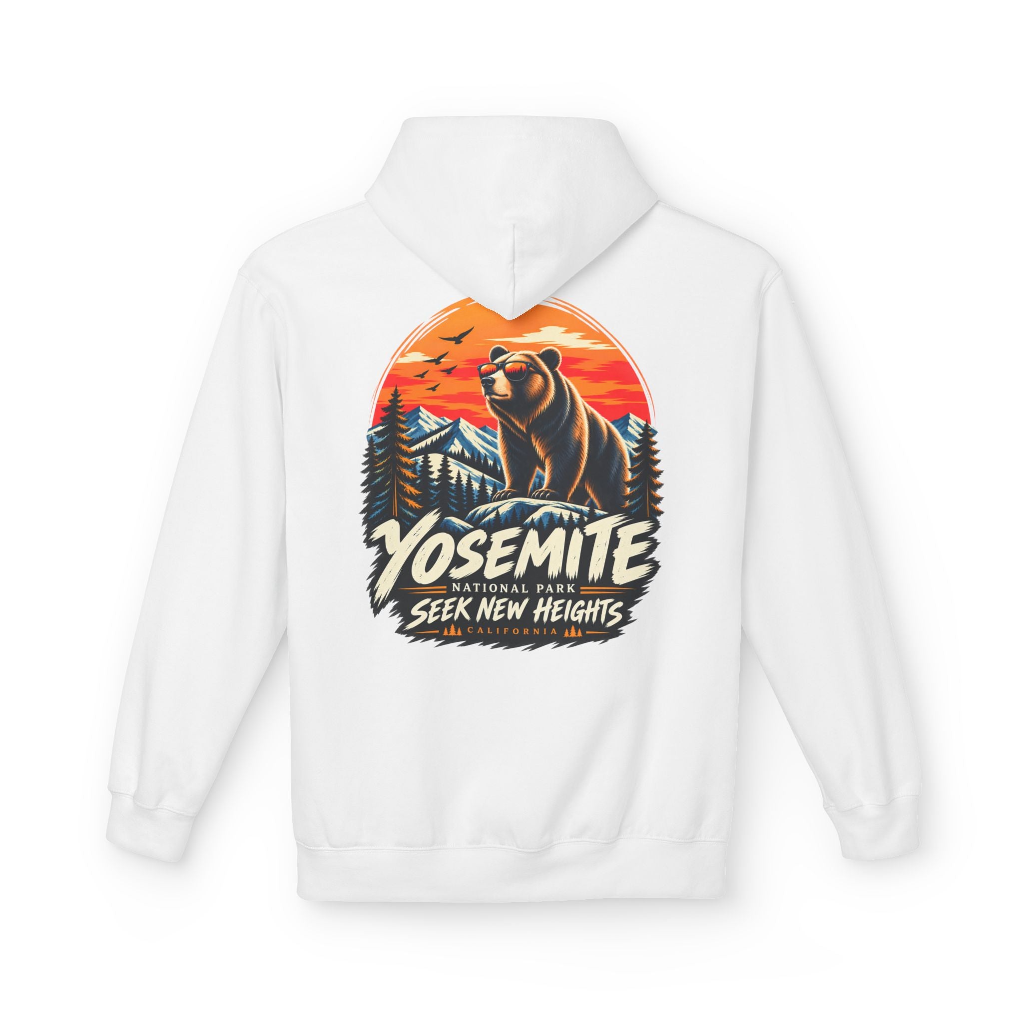Yosemite National Park Black Bear – Seek New Heights Hoodie