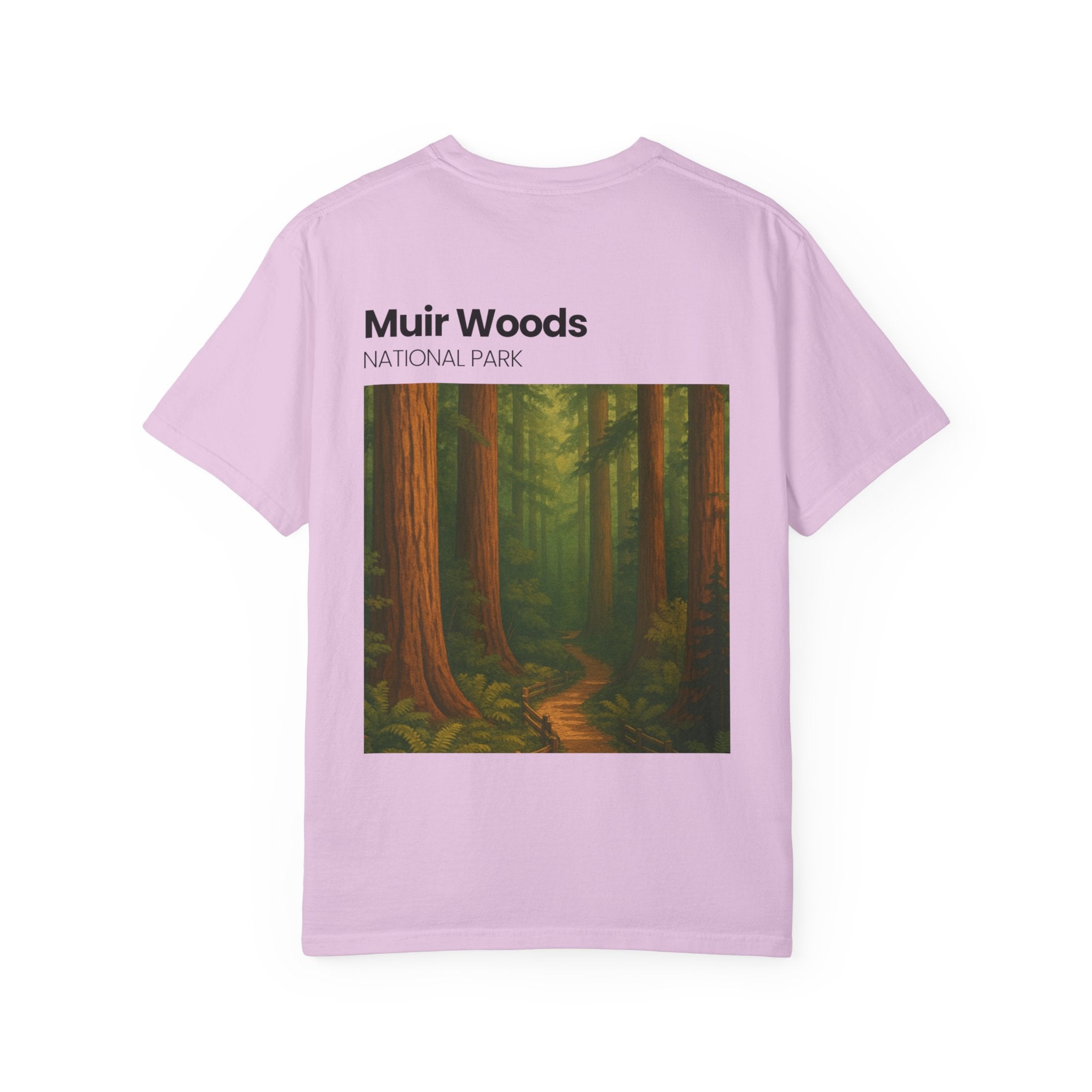 Muir Woods National Park forest trail T-Shirt | Scenic nature tee