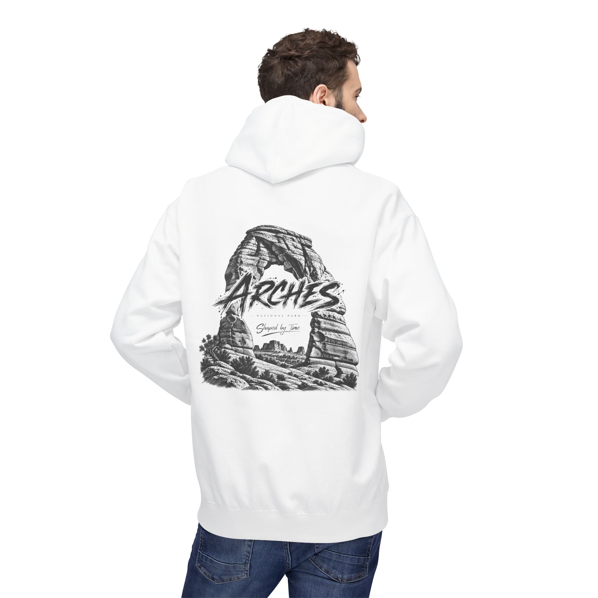 Arches National Park Delicate Arch Graphic Hoodie