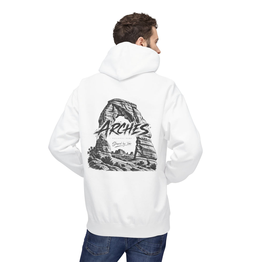 Arches National Park Delicate Arch Graphic Hoodie