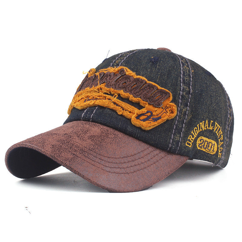 Men's Casual Embroidery Cowboy Baseball Cap