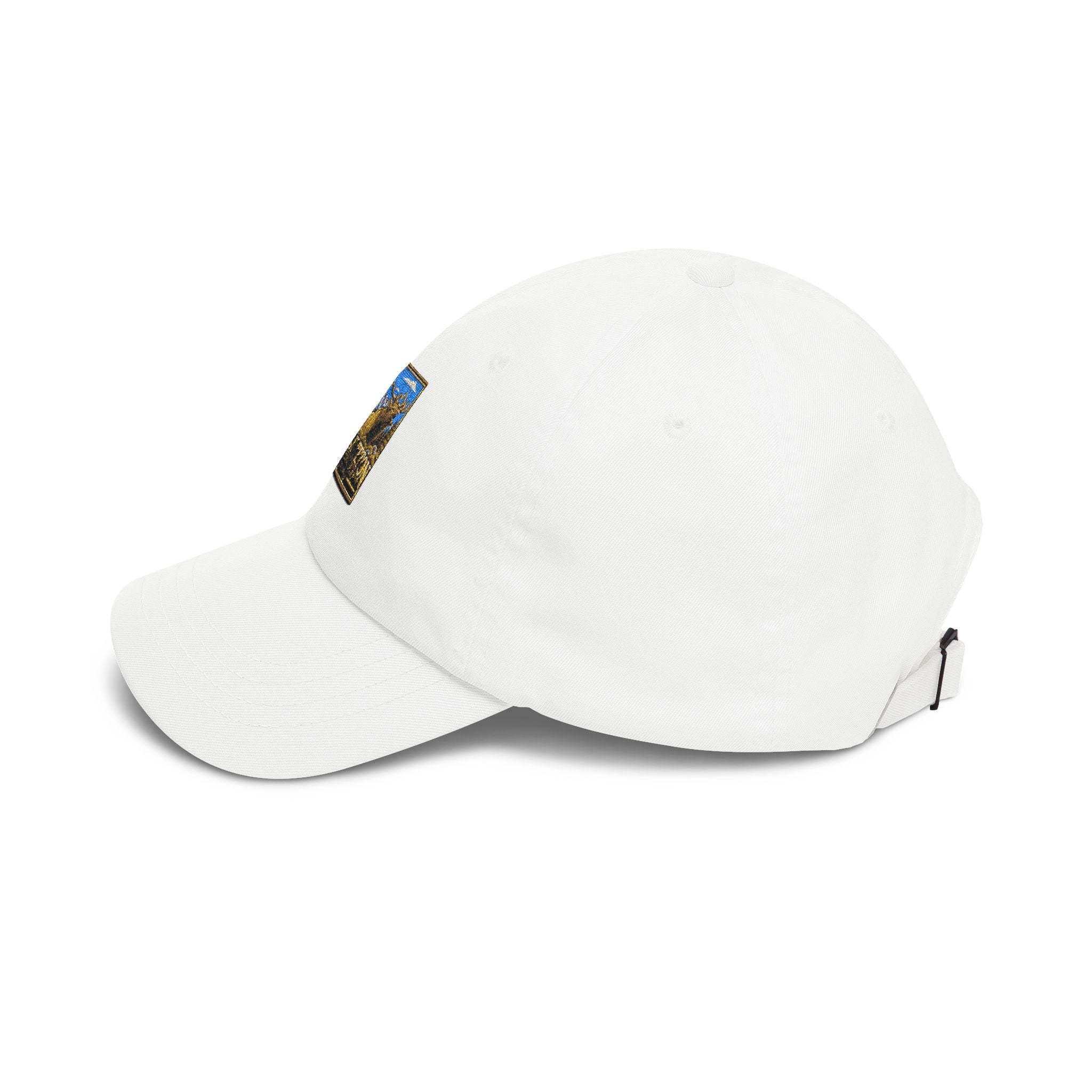 Grand Teton National Park Elk Square Logo Dad Cap