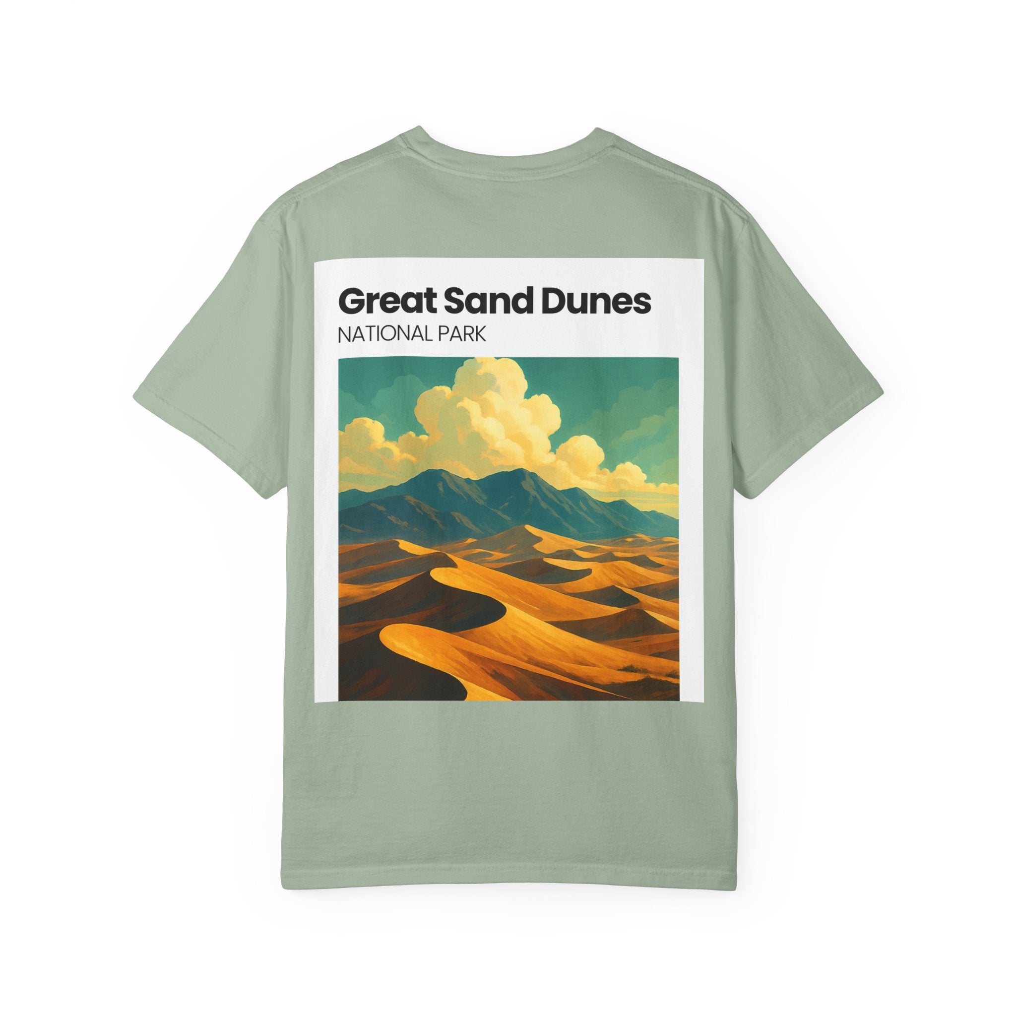 Great Sand Dunes National Park Poster T-Shirt | Desert Dunes Graphic Tee