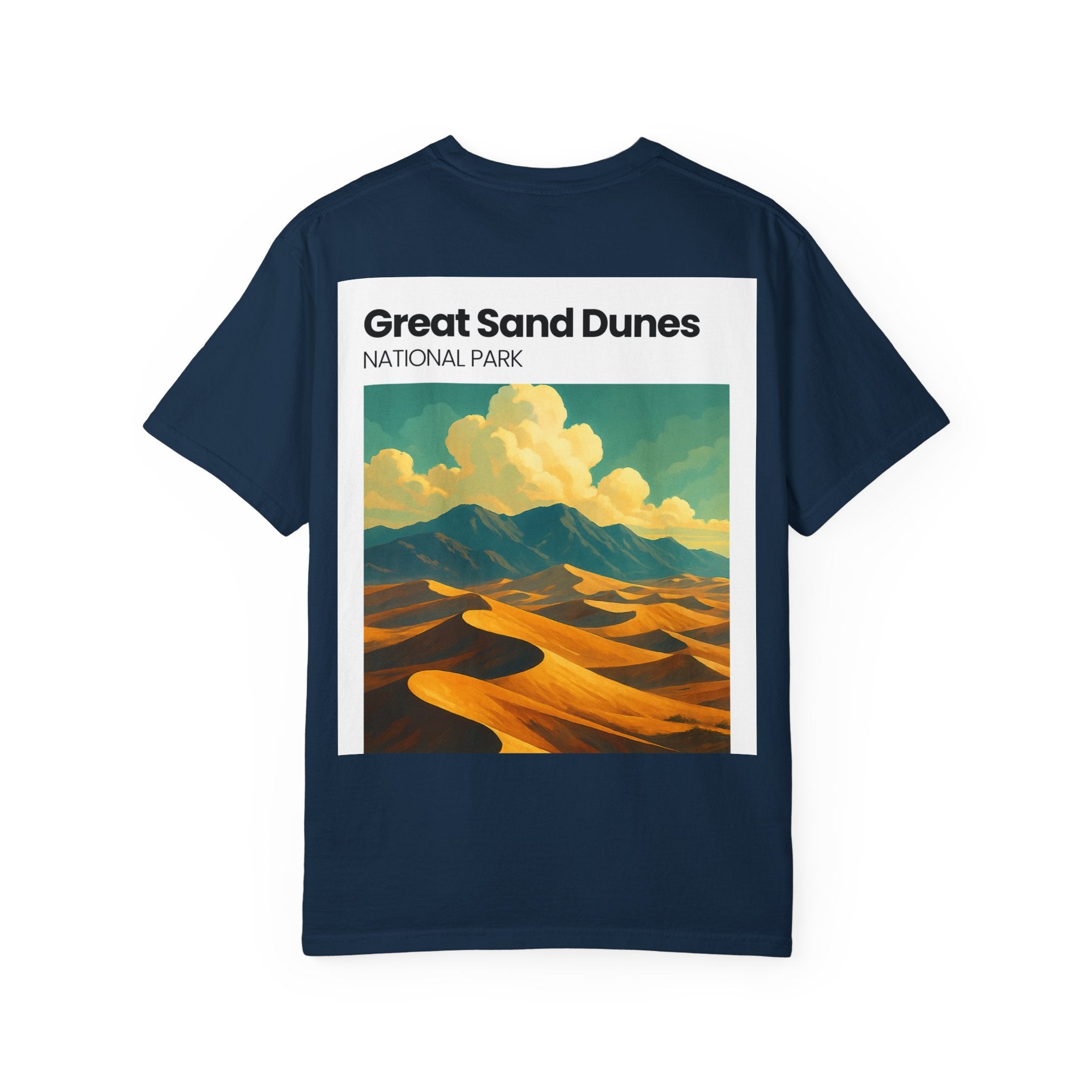 Great Sand Dunes National Park Poster T-Shirt | Desert Dunes Graphic Tee