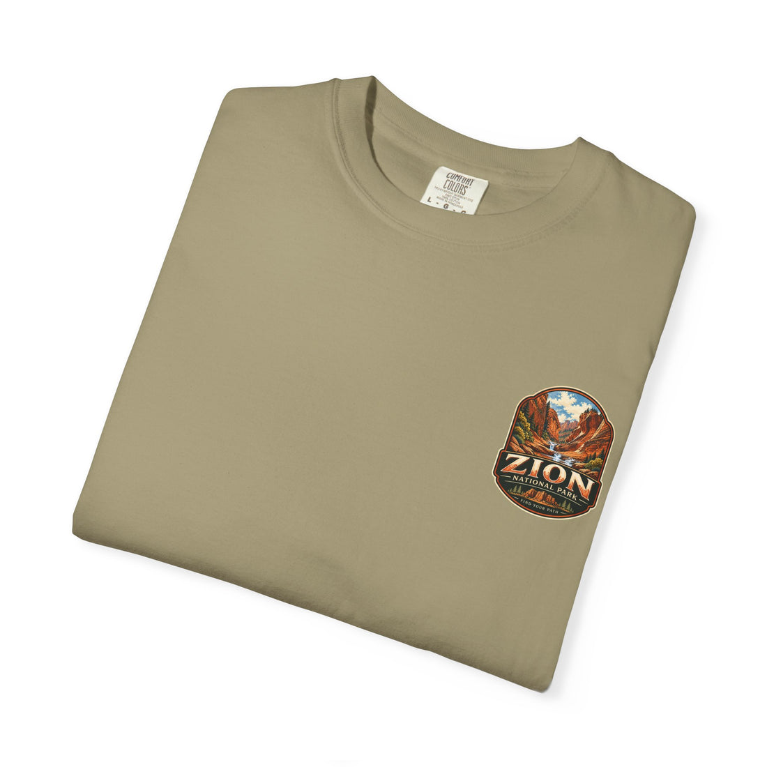 Red Cliffs Zion National Park Vintage Graphic T-Shirt
