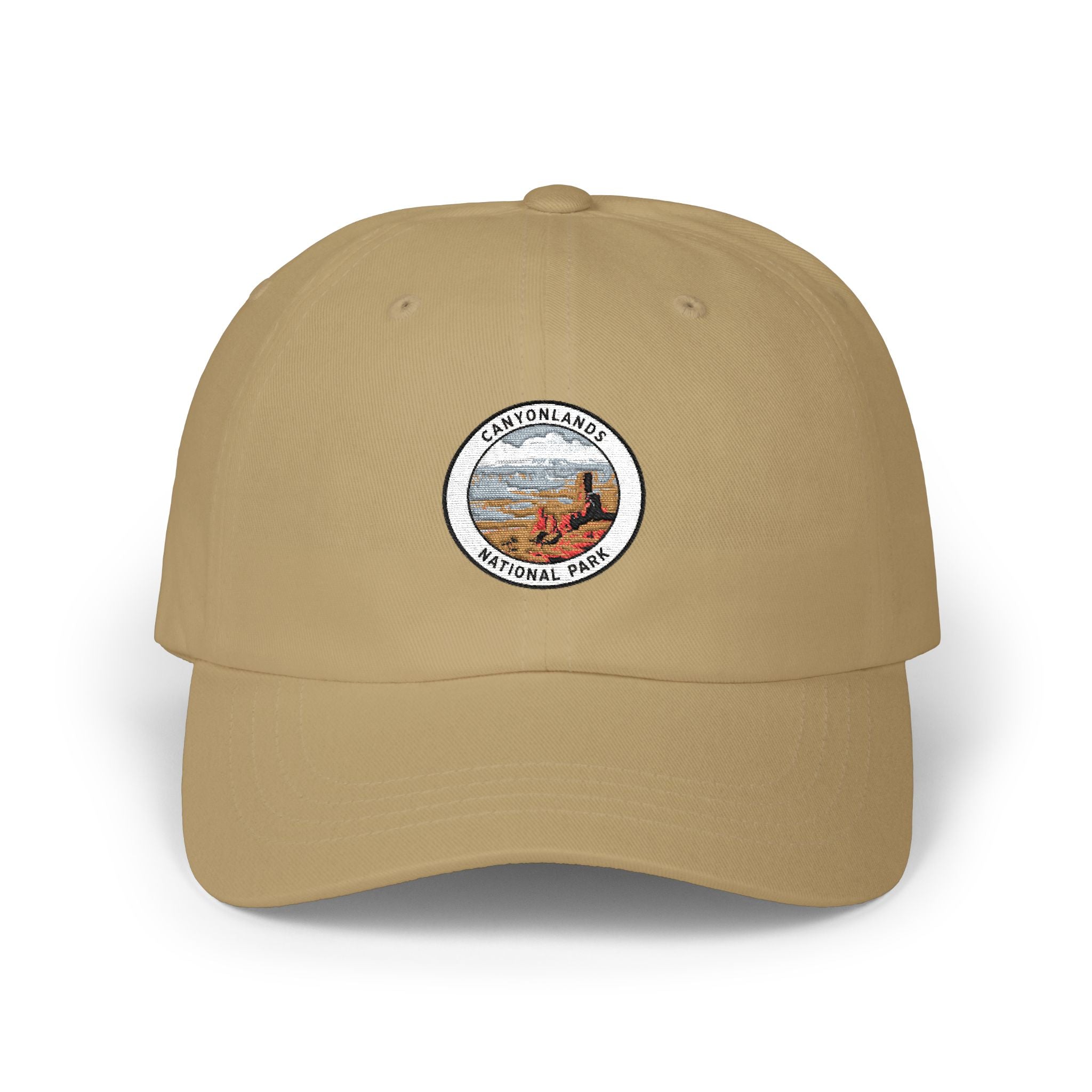 Mesa Arch Landscape Dad Cap | National Park Hiking Patch Hat