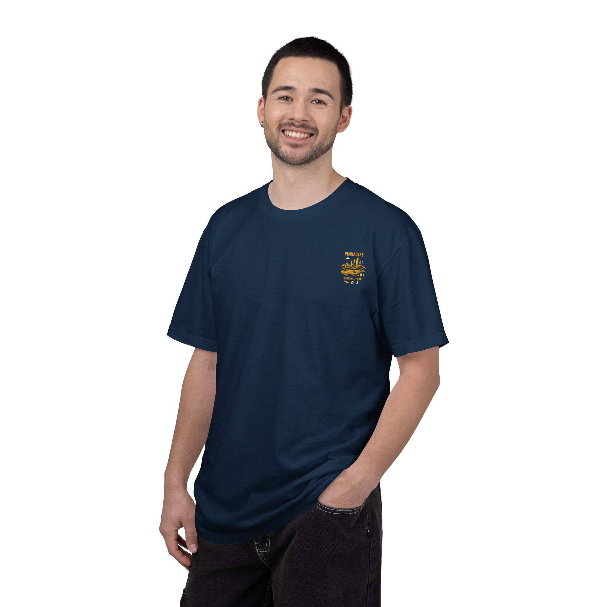 Pinnacles National Park landscape T-Shirt | retro nature poster design
