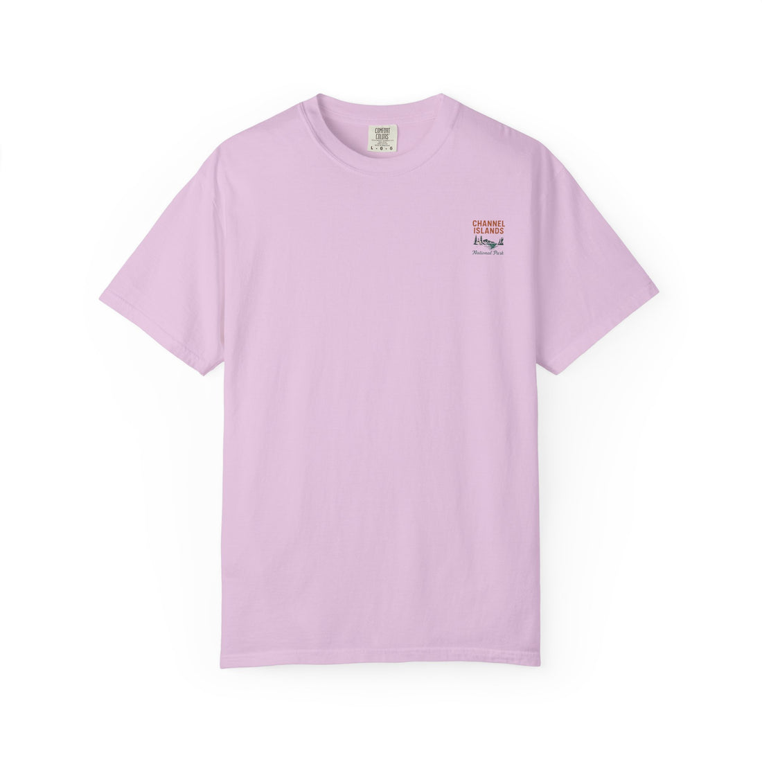 Channel Islands National Park Vintage Poster T-shirt | Coastal Landscape Tee
