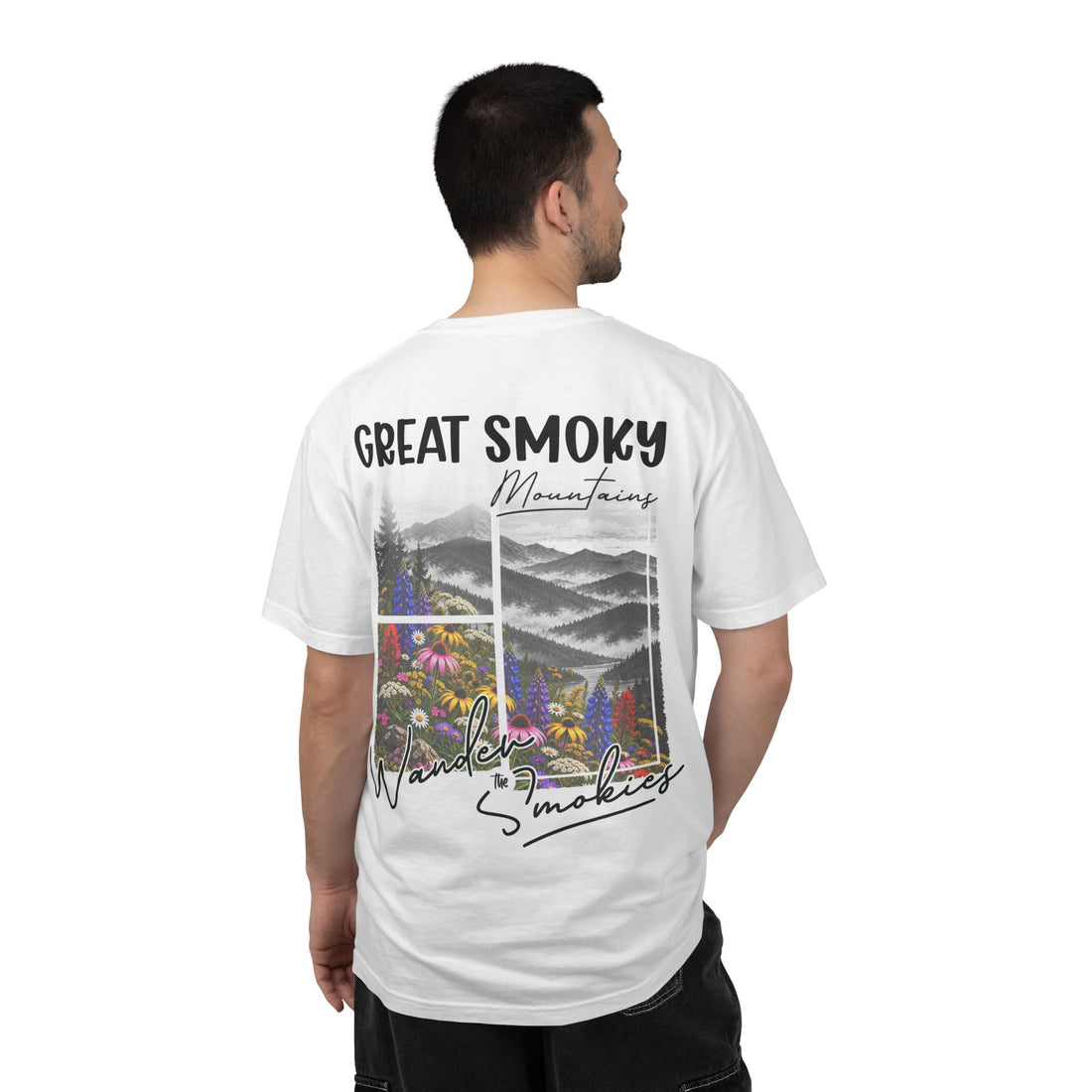 Great Smoky Mountains Wildflowers Graphic T-Shirt