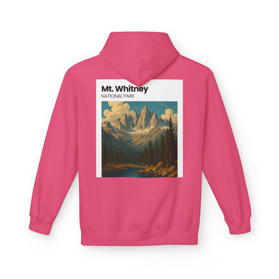 Mt. Whitney National Park hoodie | Mountain landscape sweatshirt