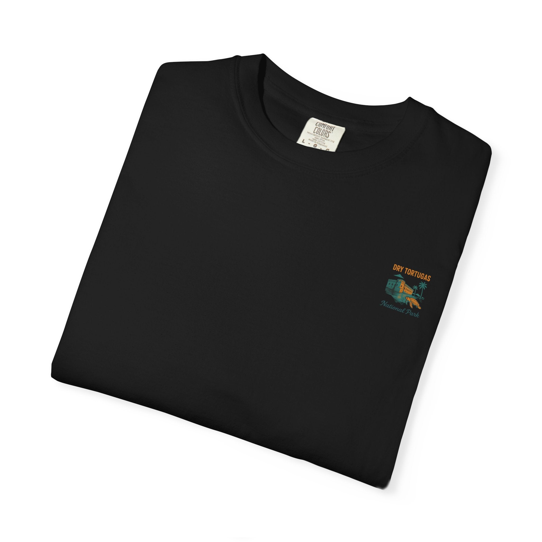 Dry Tortugas National Park Poster T-shirt | Vintage Fort Illustration