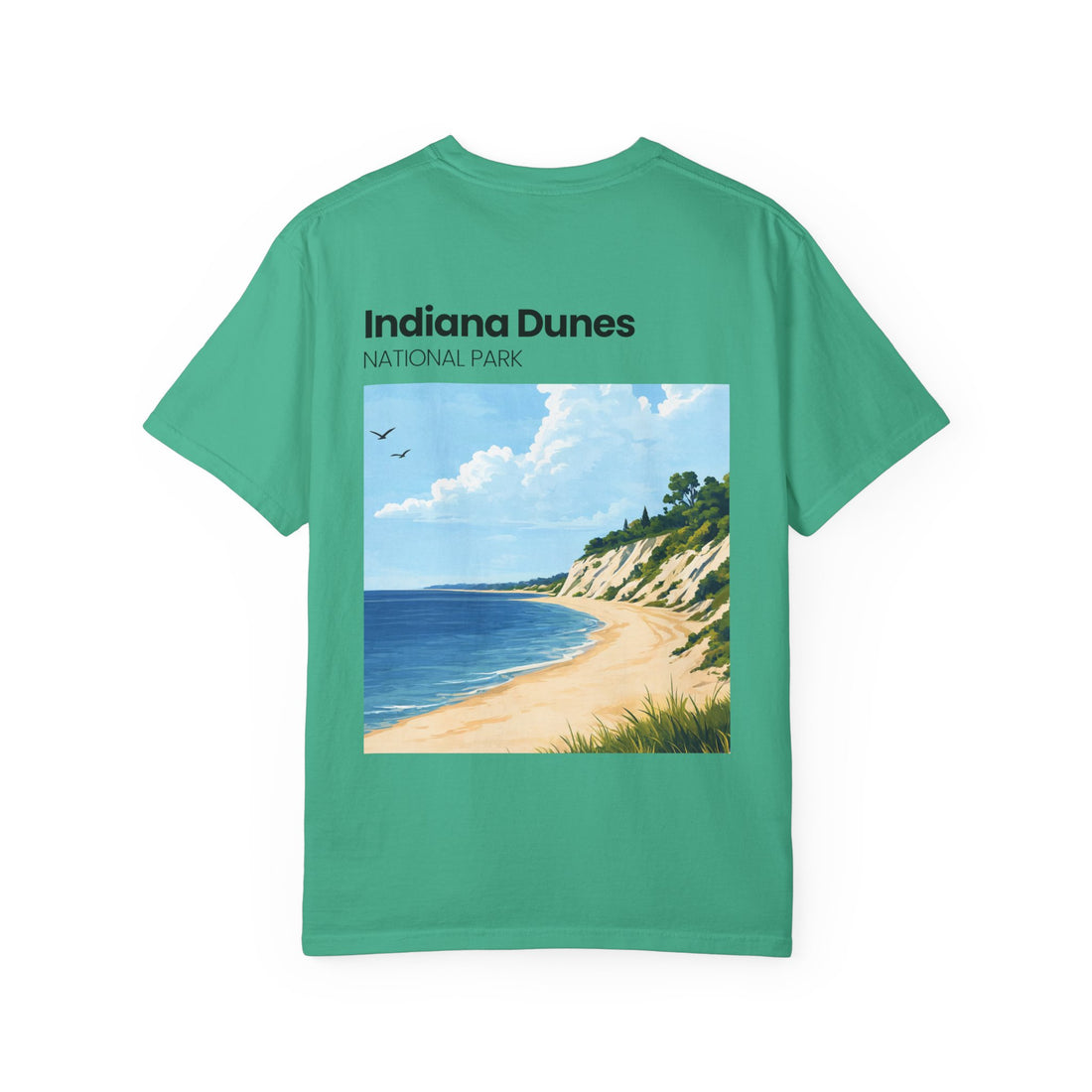 Indiana Dunes National Park Beach Scene T-Shirt | Scenic Nature Tee