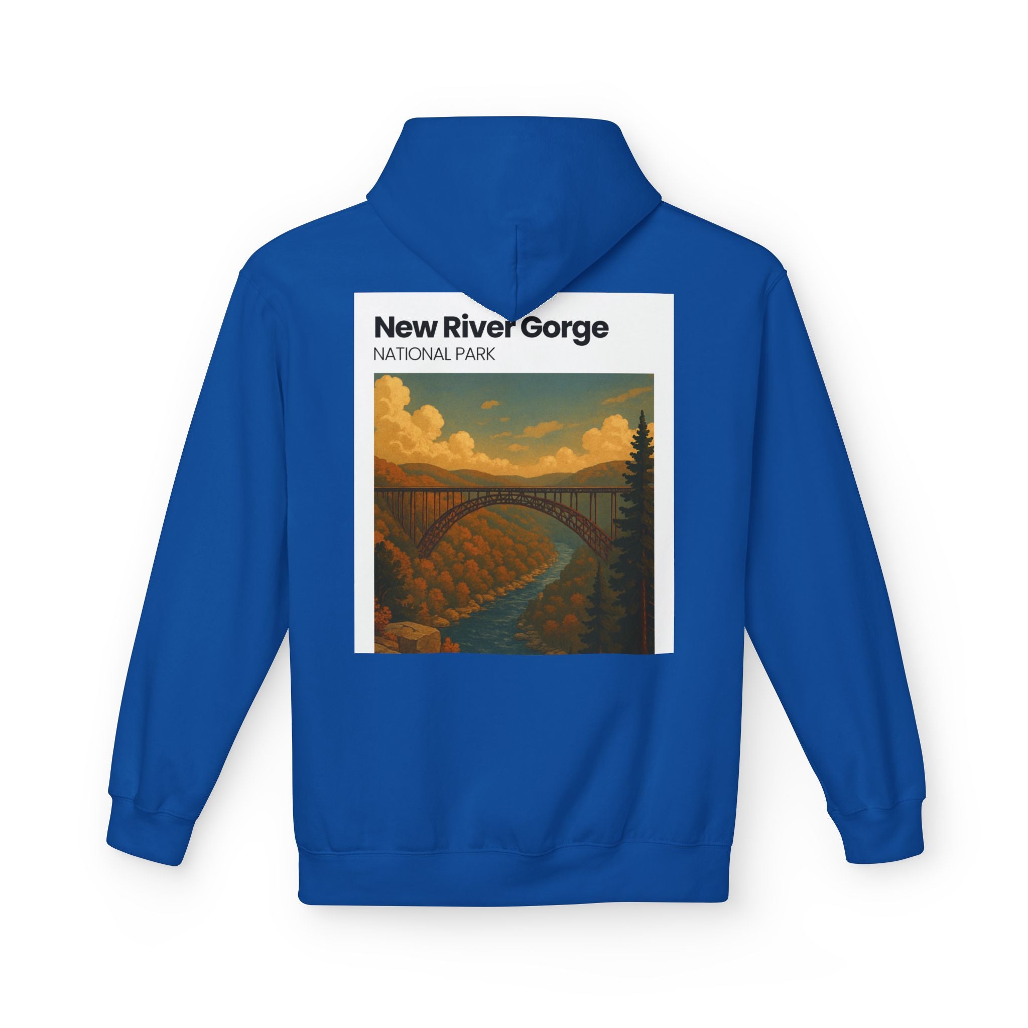 New River Gorge National Park hoodie | Scenic Bridge Landscape Pullover