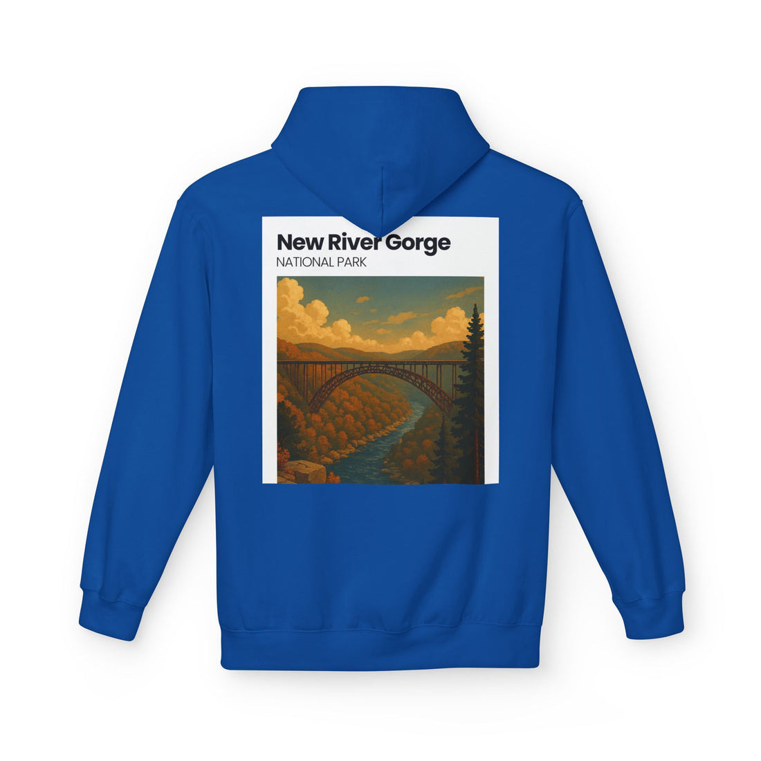 New River Gorge National Park hoodie | Scenic Bridge Landscape Pullover