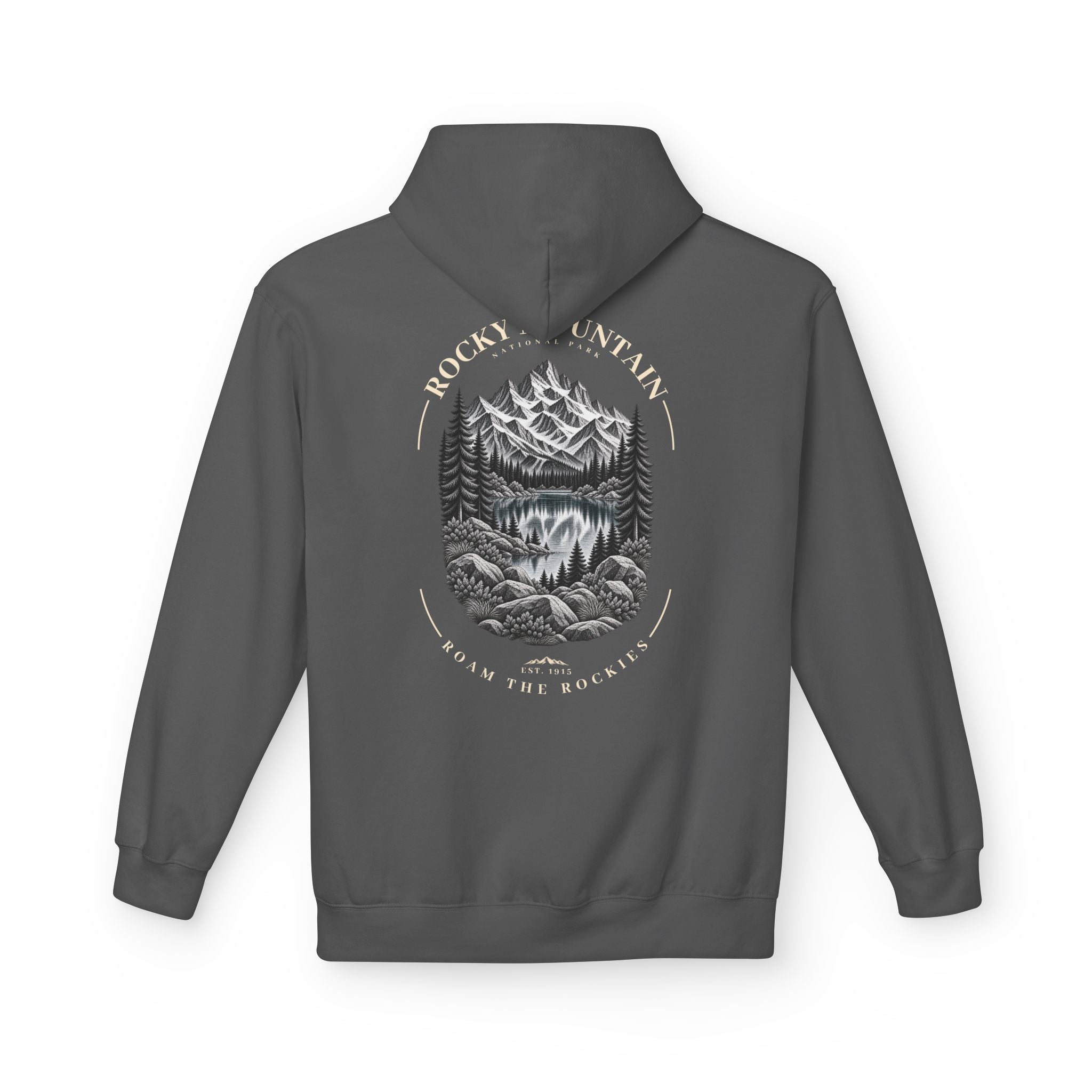 Rocky Mountain National Park Alpine Lake Graphic Hoodie