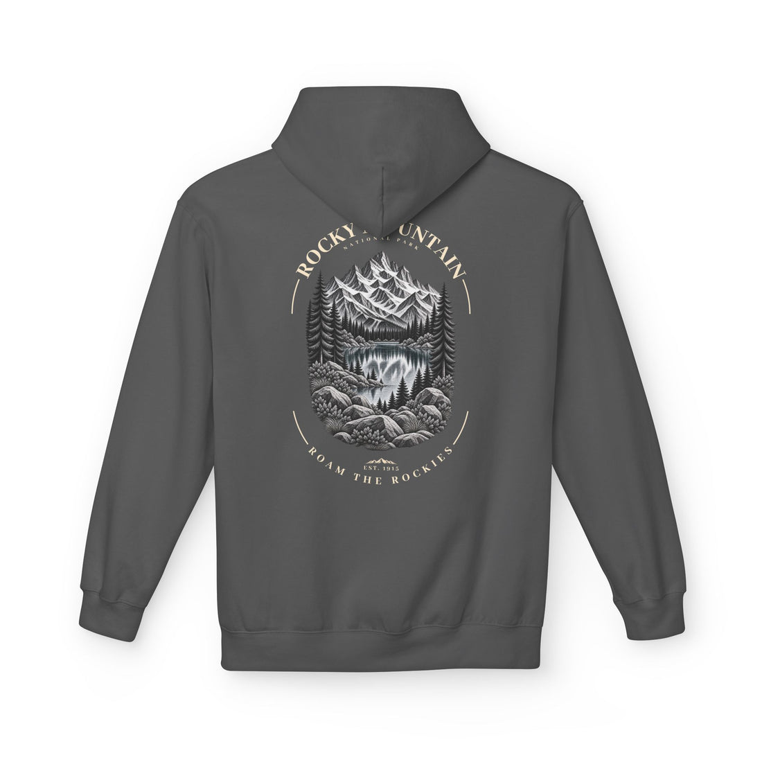 Rocky Mountain National Park Alpine Lake Graphic Hoodie