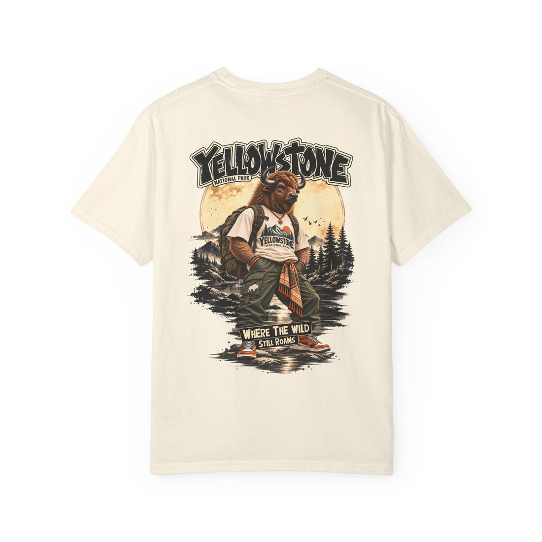 Yellowstone Bison – Where the Wild Still Roams T-Shirt
