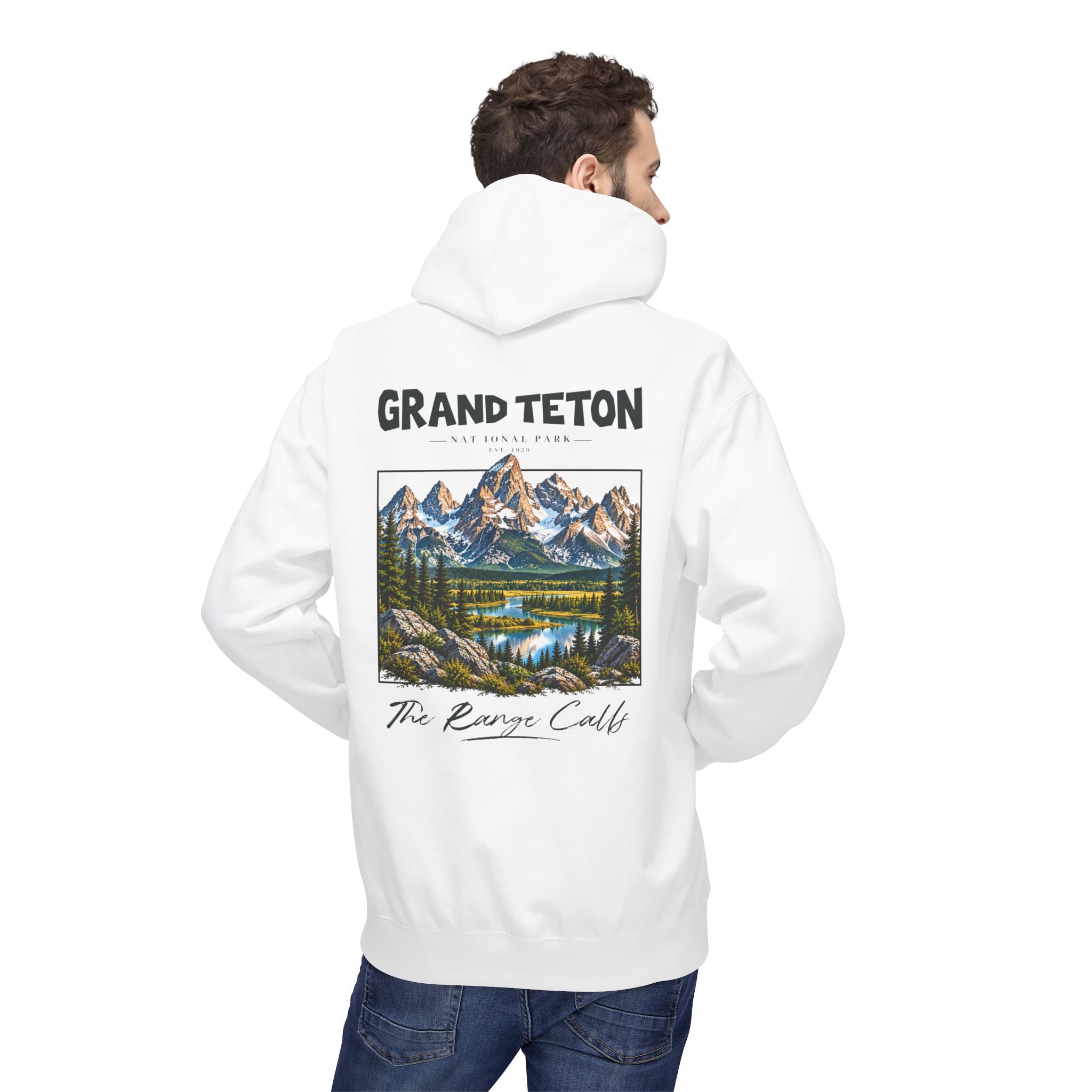 Grand Teton National Park Teton Peaks Graphic hoodie