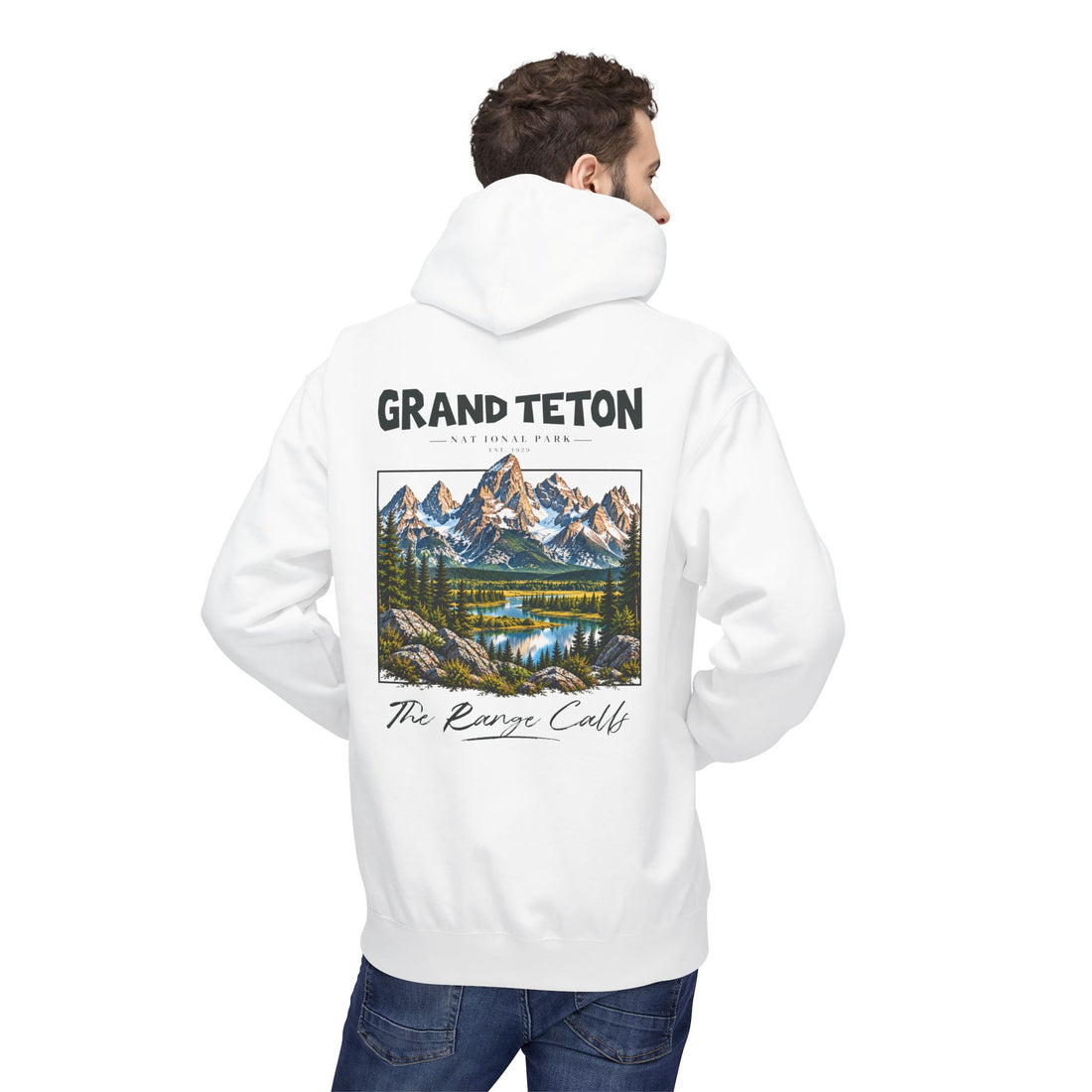 Grand Teton National Park Teton Peaks Graphic hoodie
