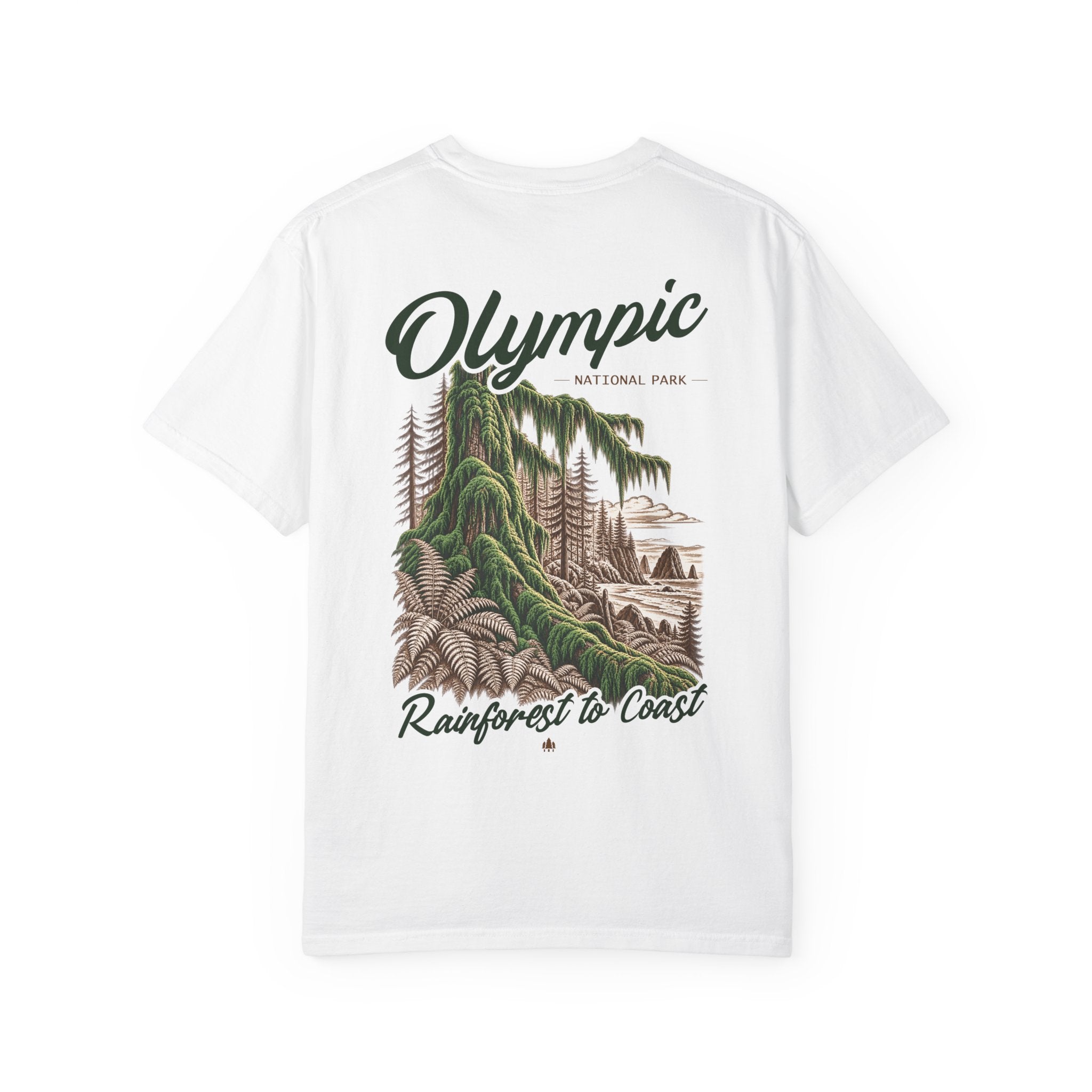 Olympic National Park Hoh rainforest Graphic T-Shirt