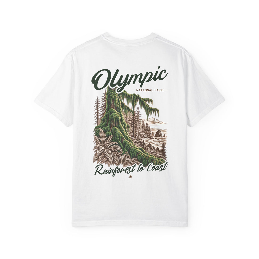 Olympic National Park Hoh rainforest Graphic T-Shirt