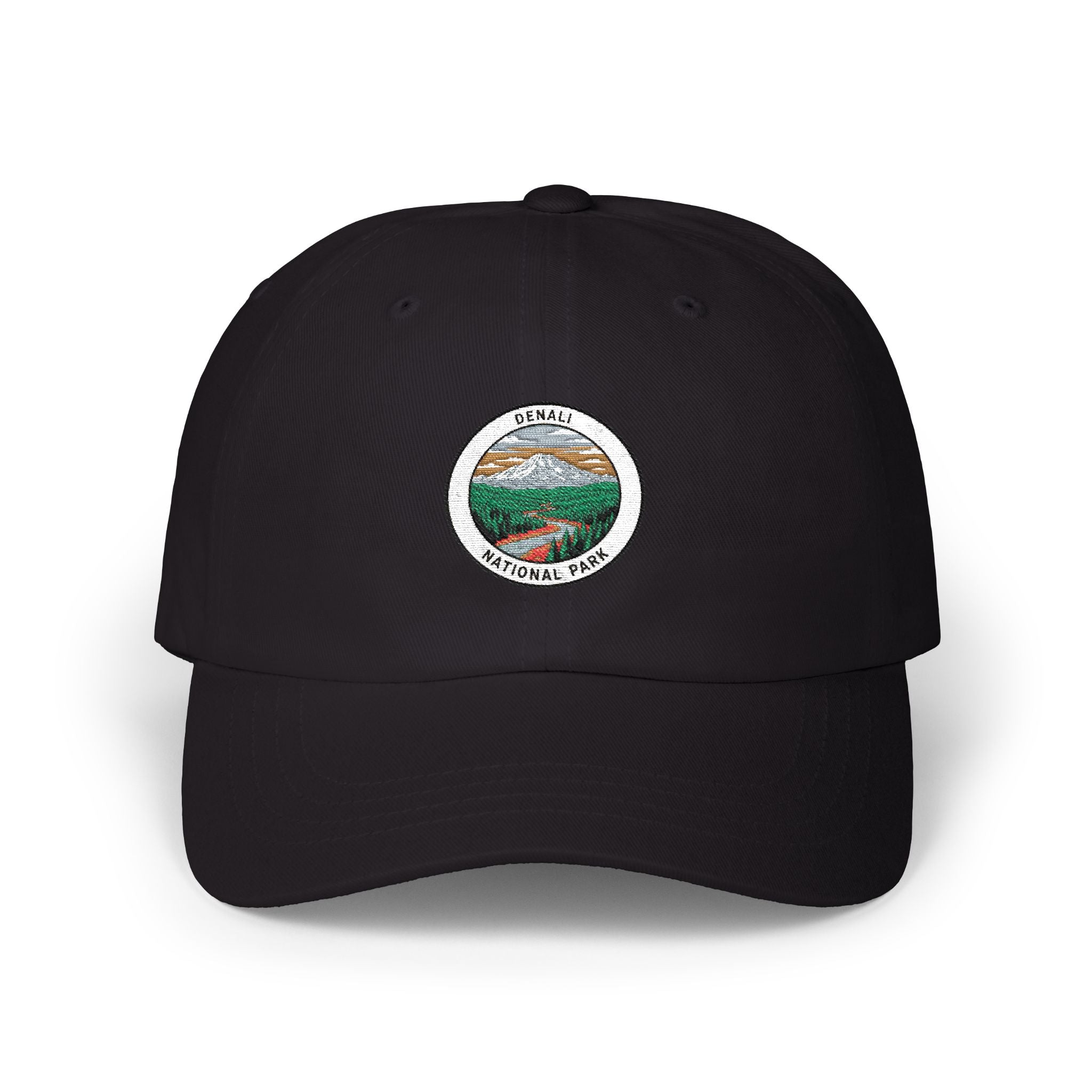 National Park Patch Dad Cap | Mountain Landscape Dad Cap