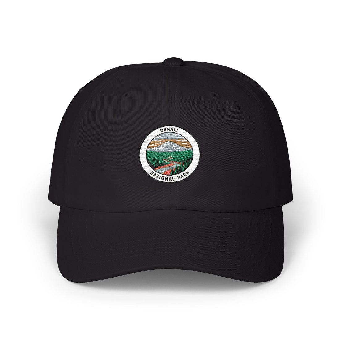 National Park Patch Dad Cap | Mountain Landscape Dad Cap