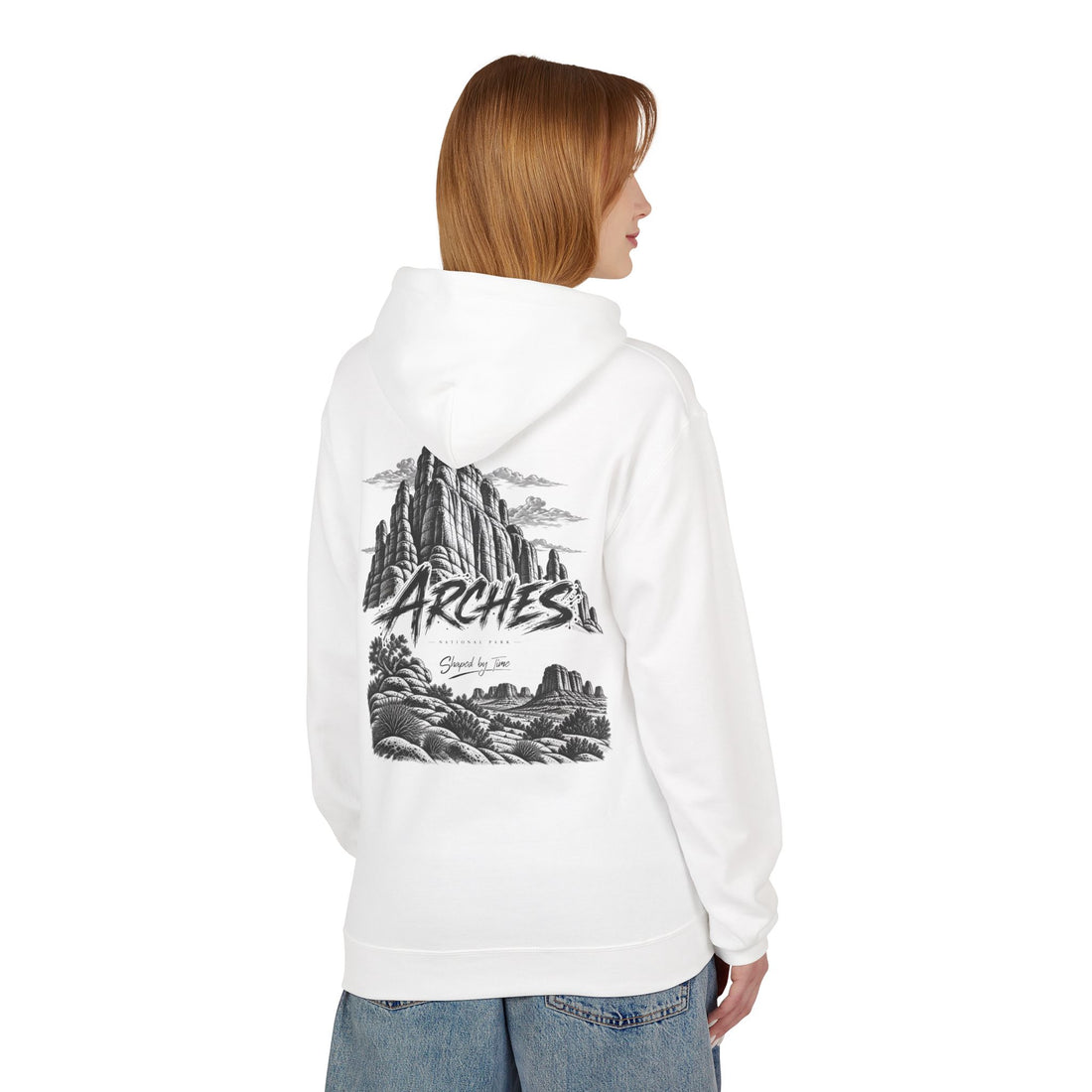 Arches National Park Red Rock Graphic Hoodie