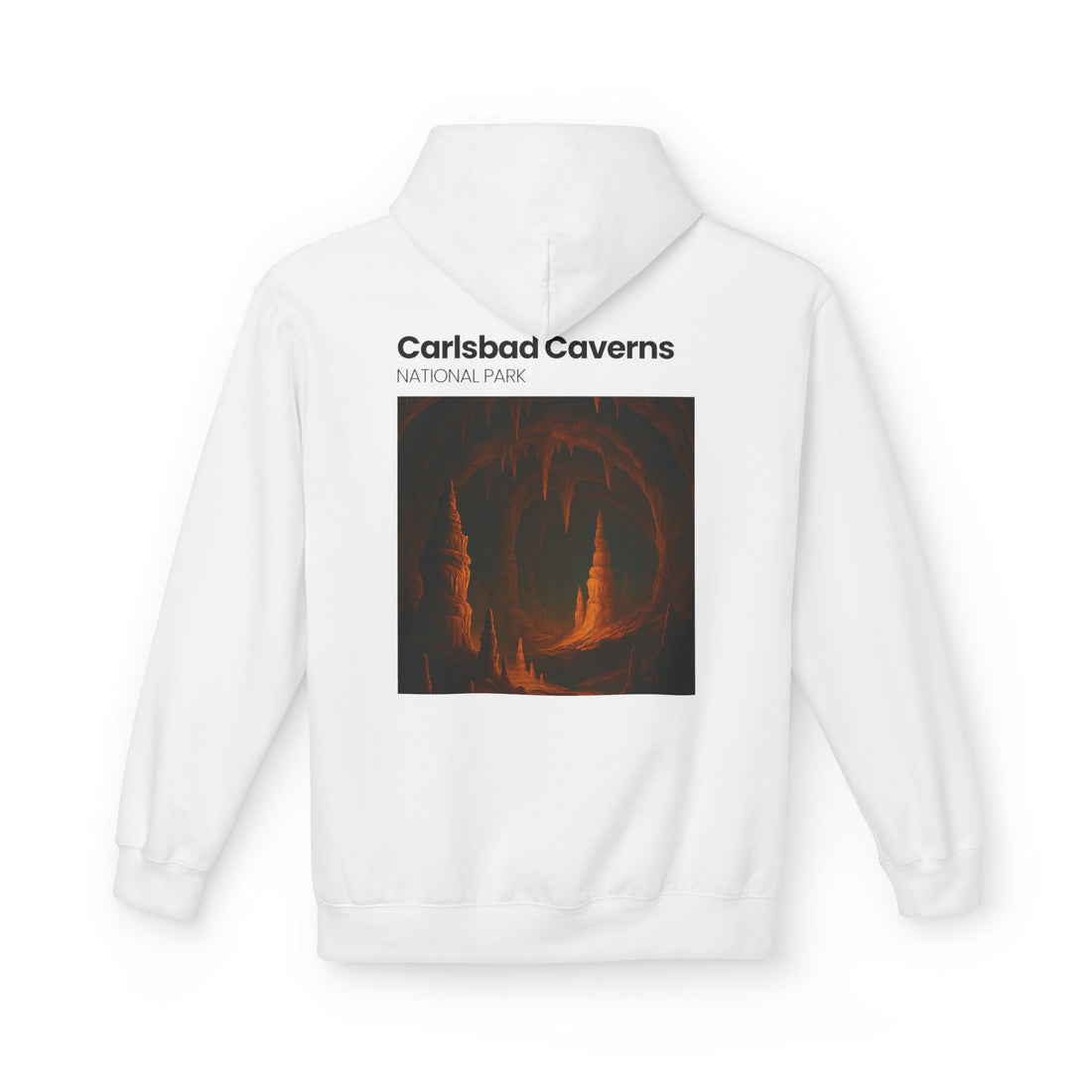 Carlsbad Caverns National Park Hoodie | Cave Stalactite Stalagmite Design