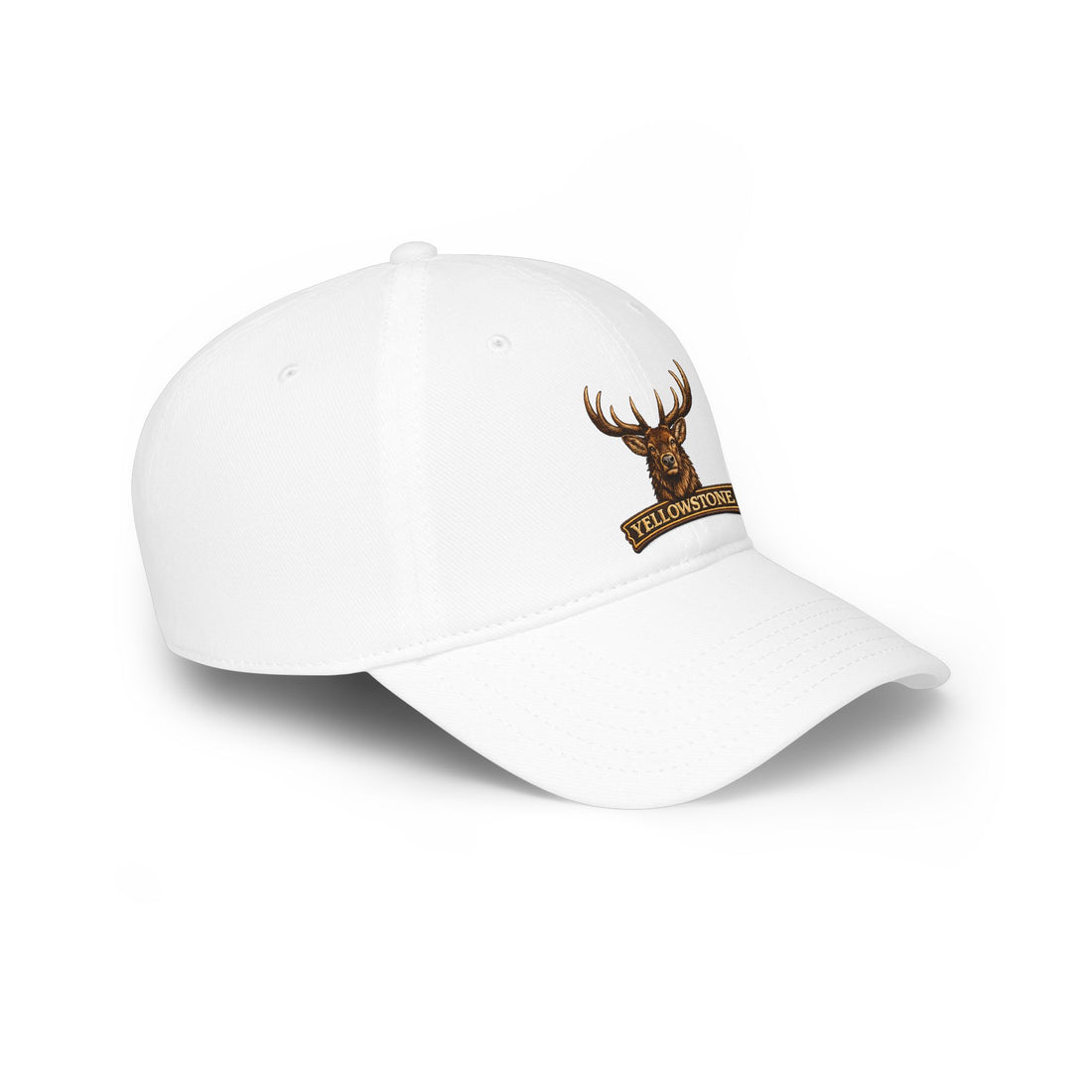Yellowstone Elk Dad Hat | Premium Embroidered National Park Cap