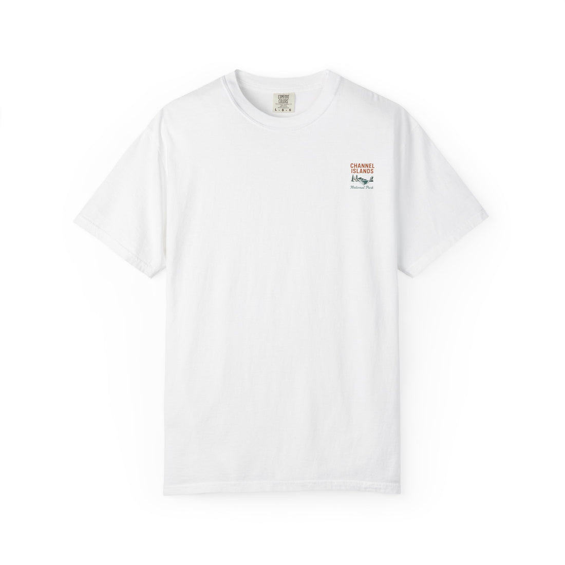 Channel Islands National Park Vintage Poster T-shirt | Coastal Landscape Tee