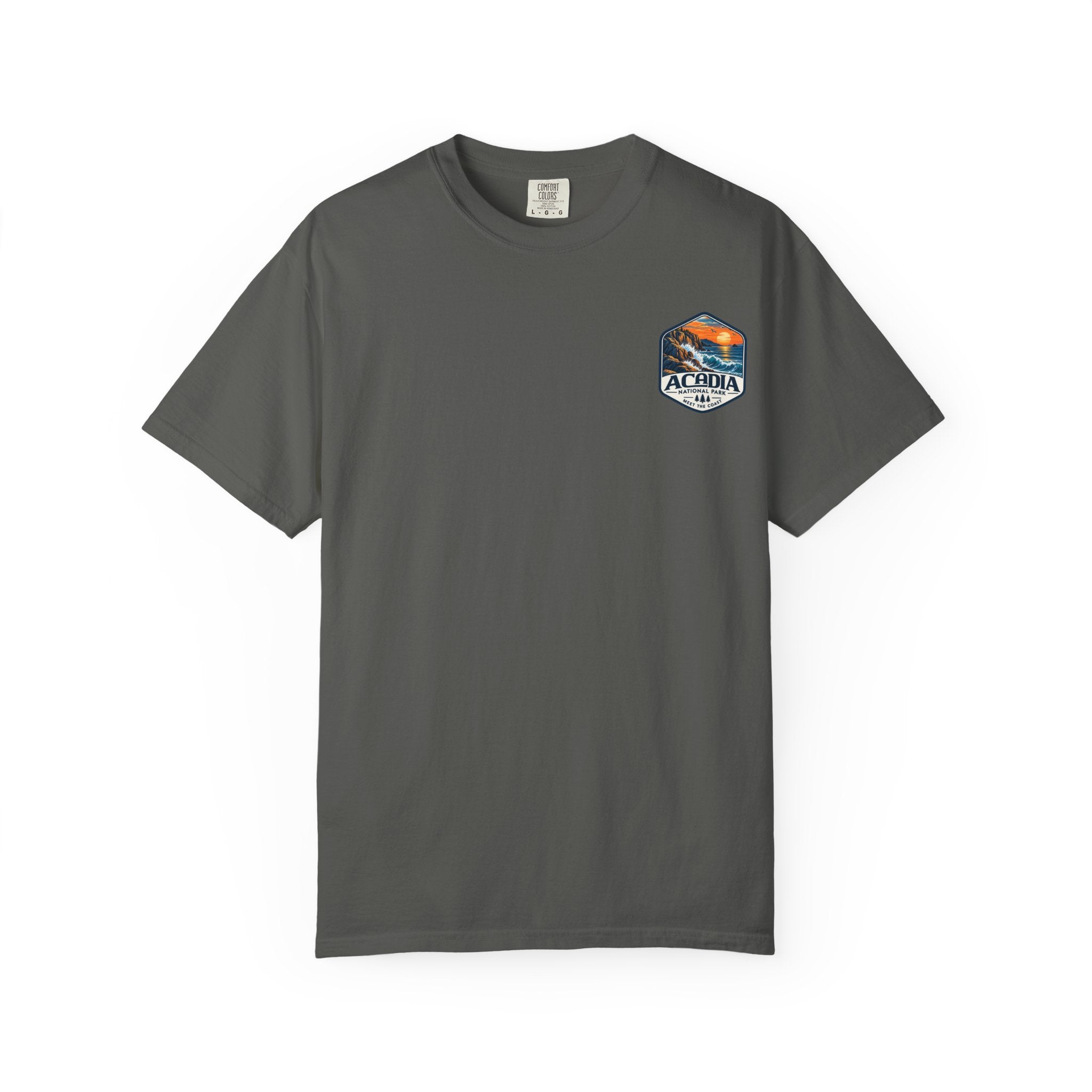 Acadia National Park Rocky Coast Graphic T-Shirt