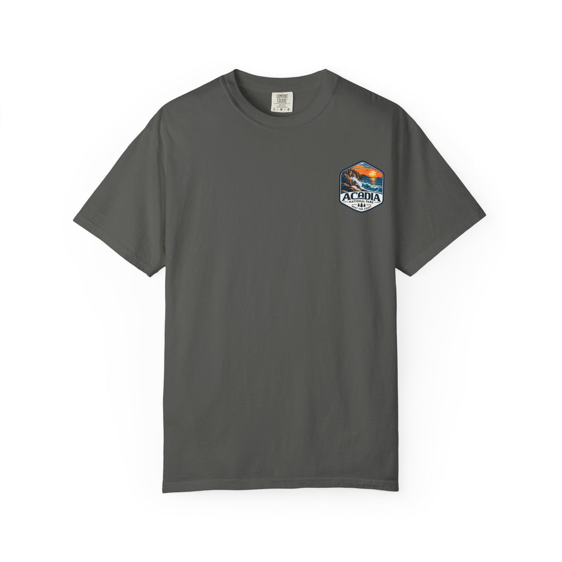 Acadia National Park Rocky Coast Graphic T-Shirt