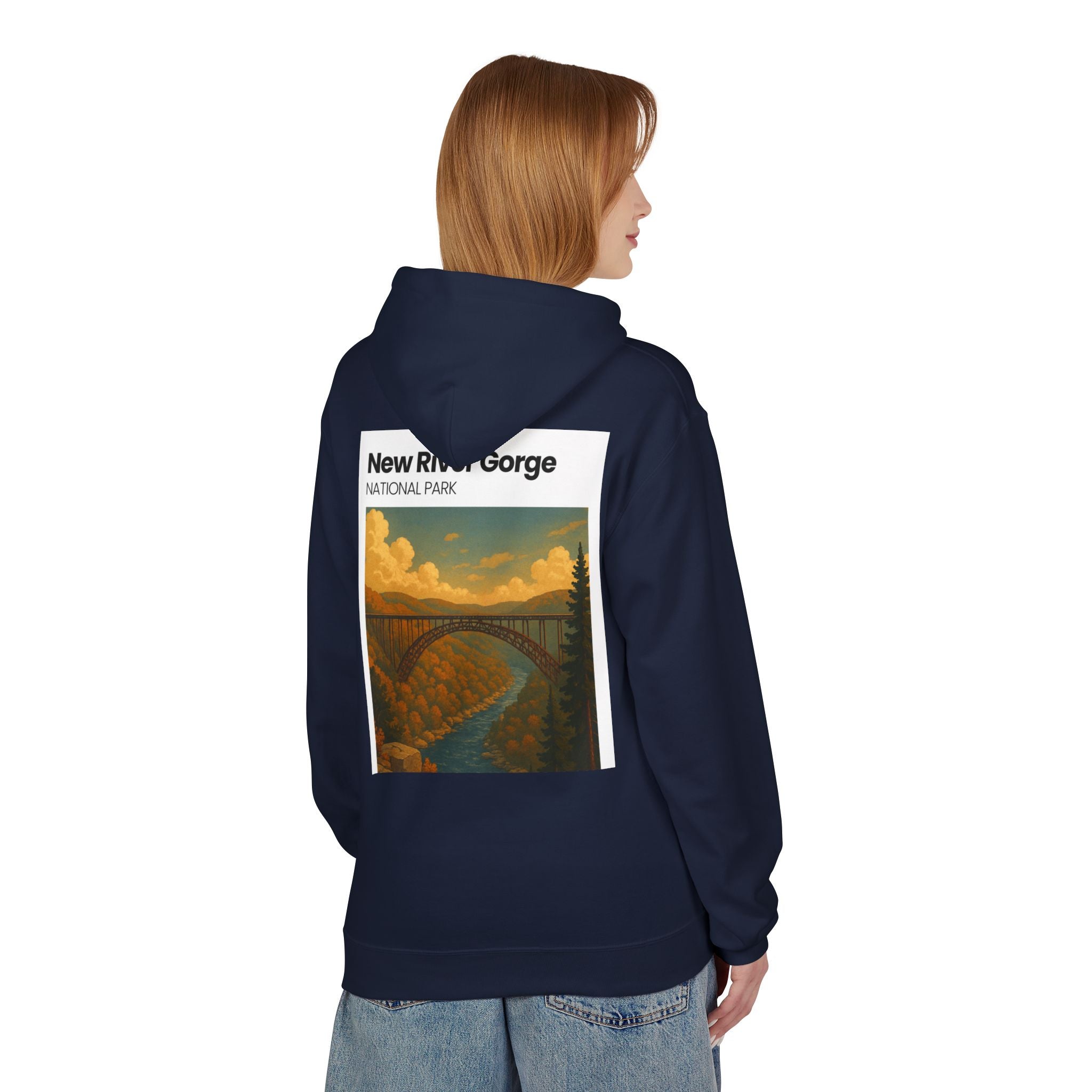 New River Gorge National Park hoodie | Scenic Bridge Landscape Pullover