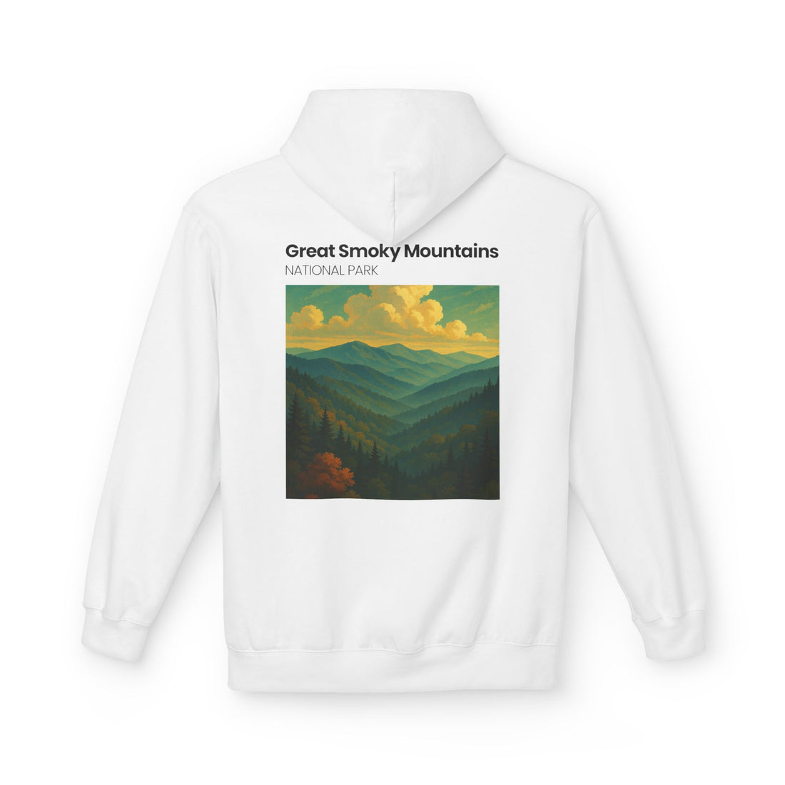 Great Smoky Mountains landscape hoodie | National Park pullover
