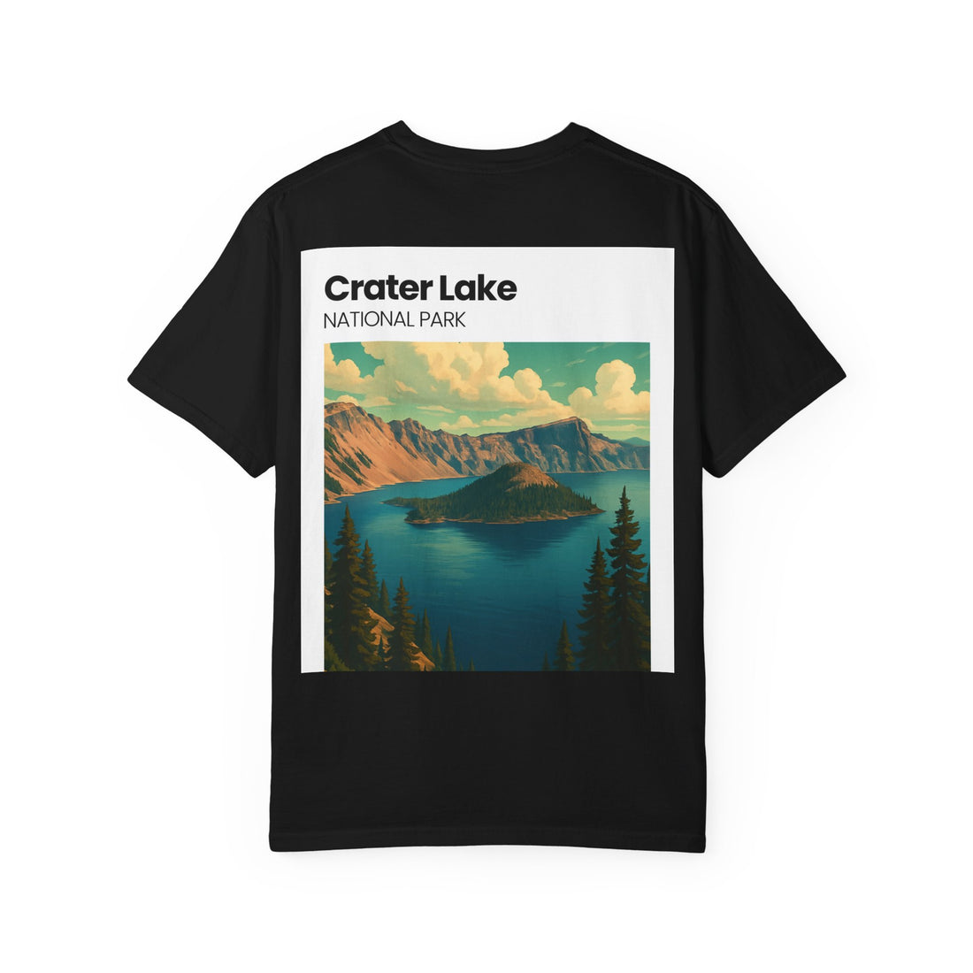 Crater Lake National Park Poster Tee | T-shirt