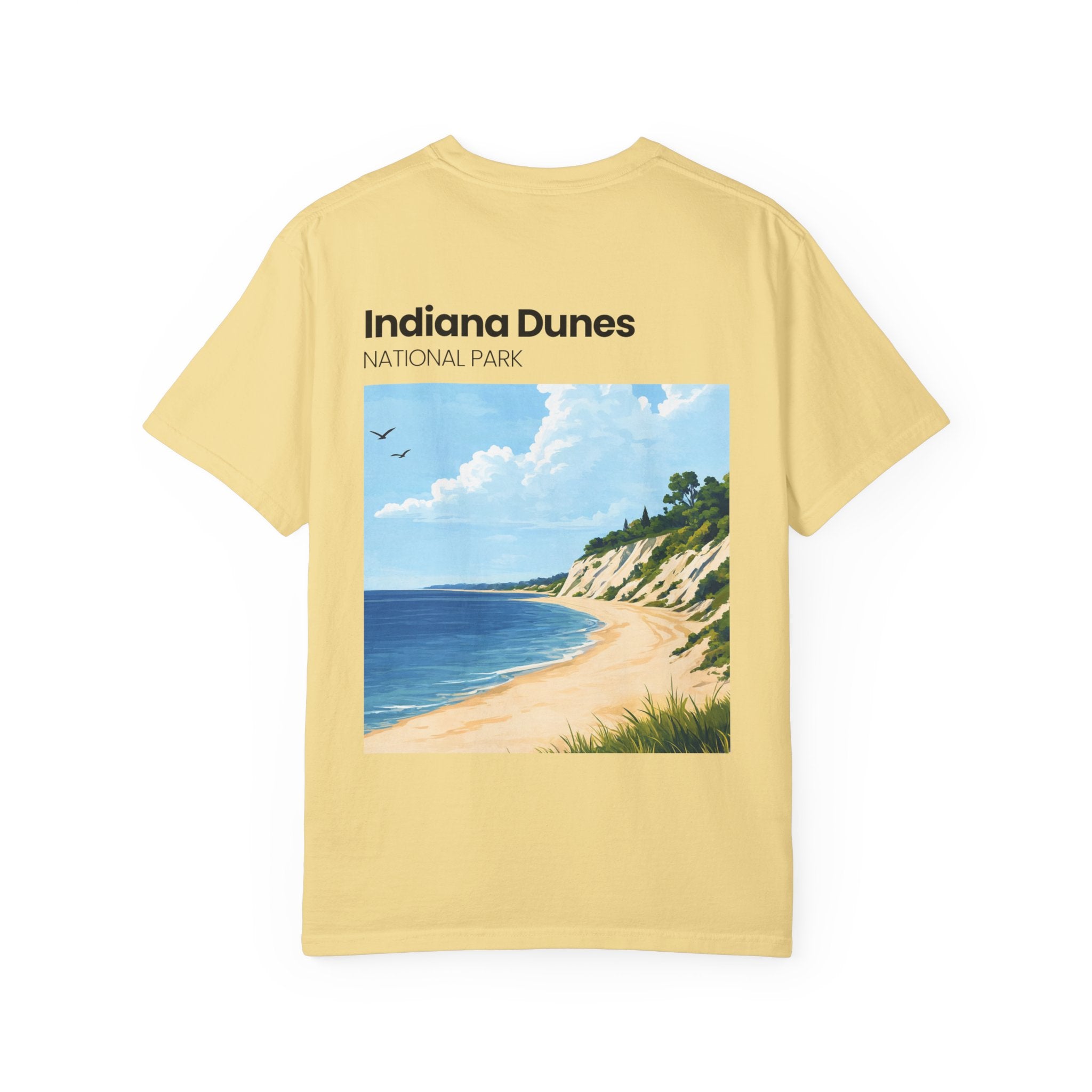 Indiana Dunes National Park Beach Scene T-Shirt | Scenic Nature Tee