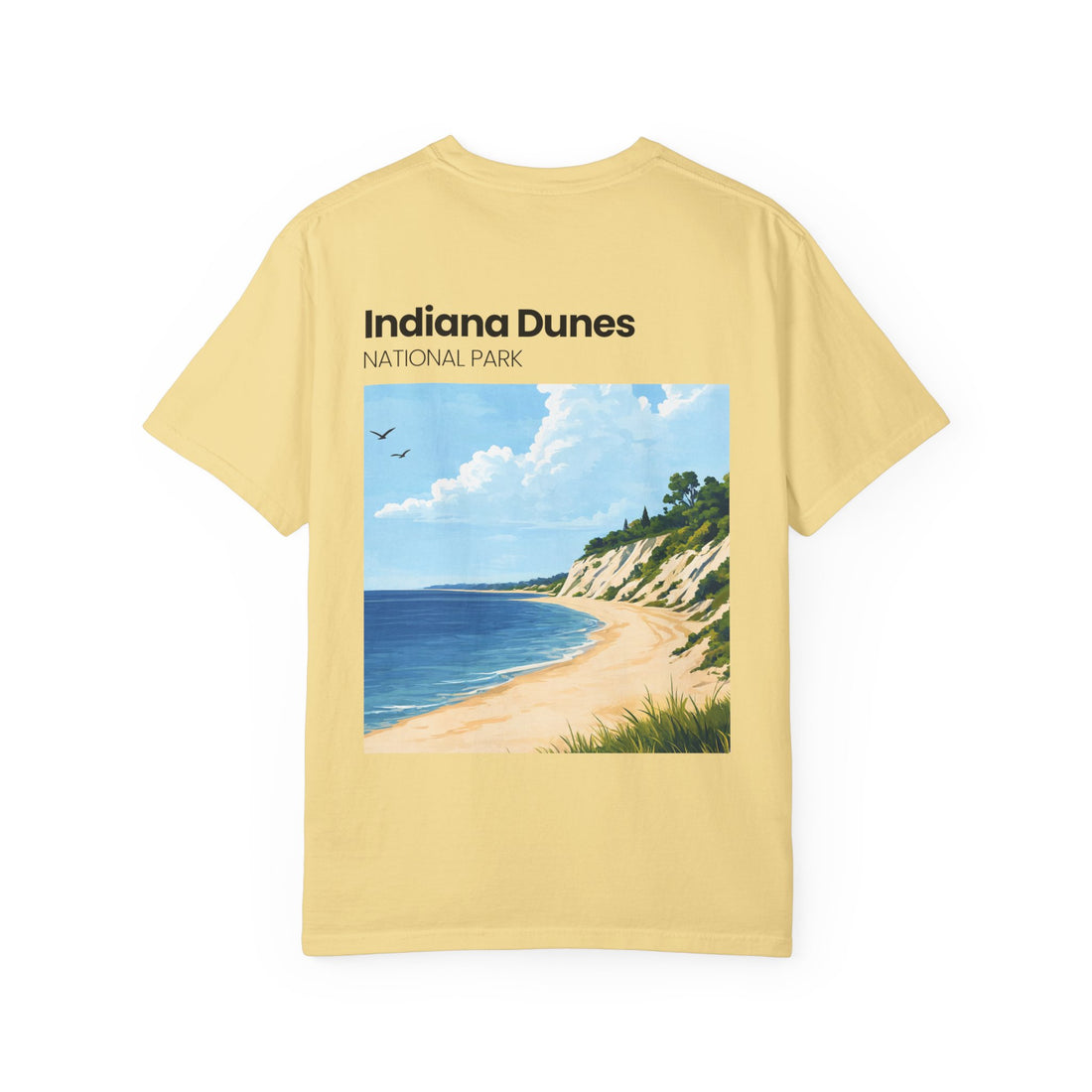 Indiana Dunes National Park Beach Scene T-Shirt | Scenic Nature Tee