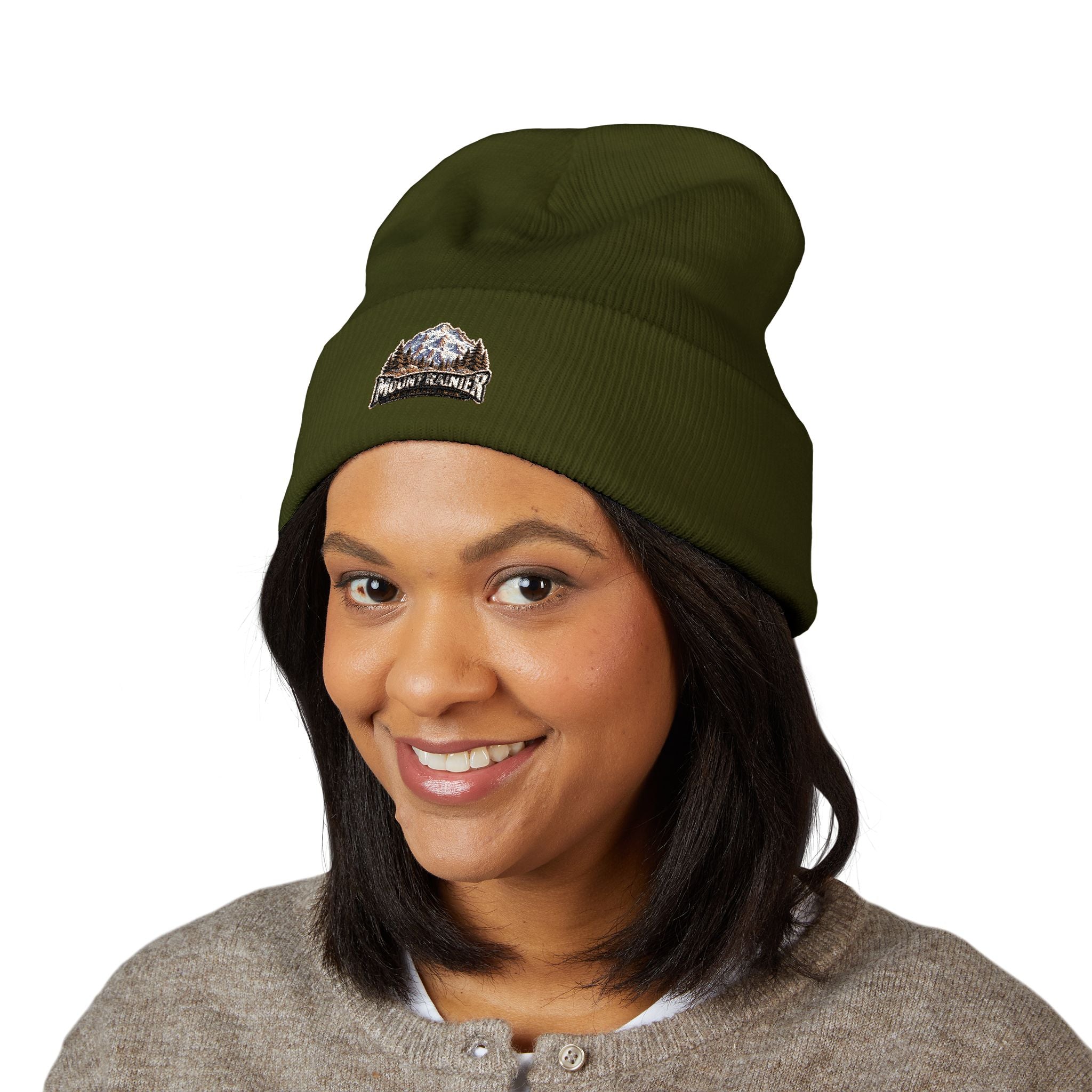 Mount Rainier National Park – Rainier Peak Graphic Beanie