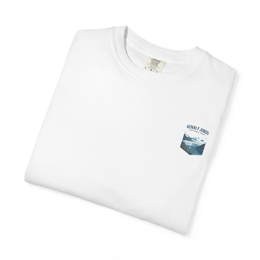 Kenai Fjords National Park Graphic T-shirt | Alaska Glacier Illustration
