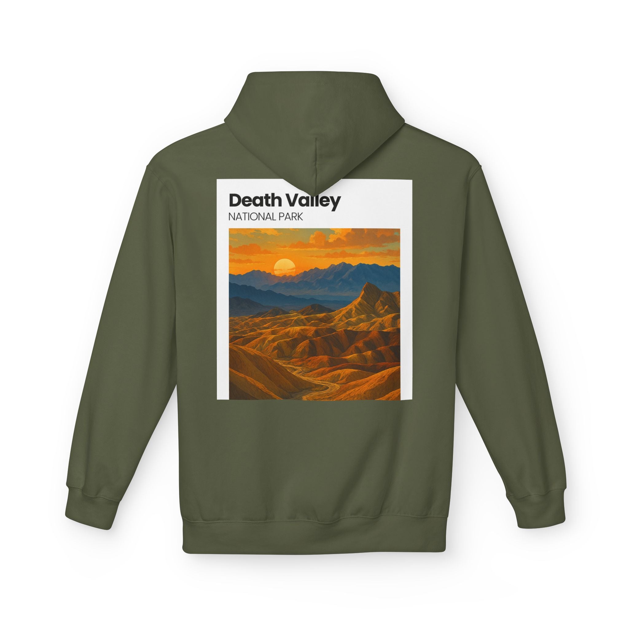 Death Valley Sunset Hoodie | National Park Landscape Pullover
