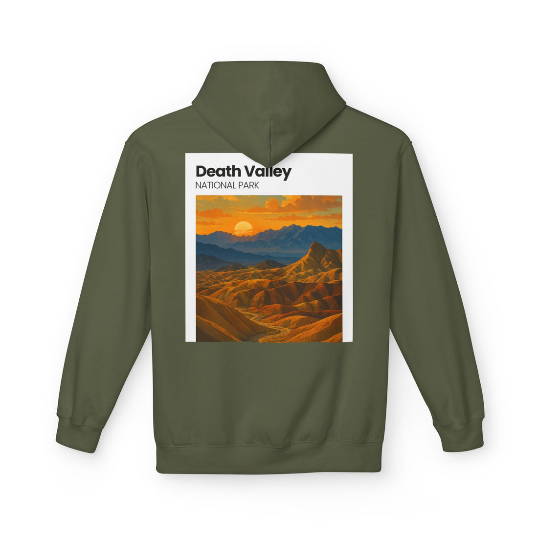 Death Valley Sunset Hoodie | National Park Landscape Pullover