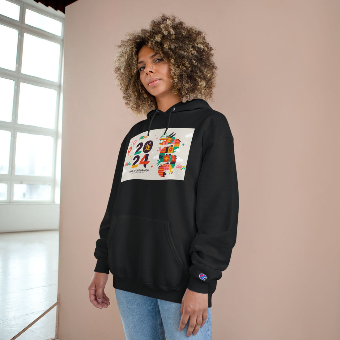 2024 Year of the Dragon Champion Hoodie - Celebrate Lunar New Year