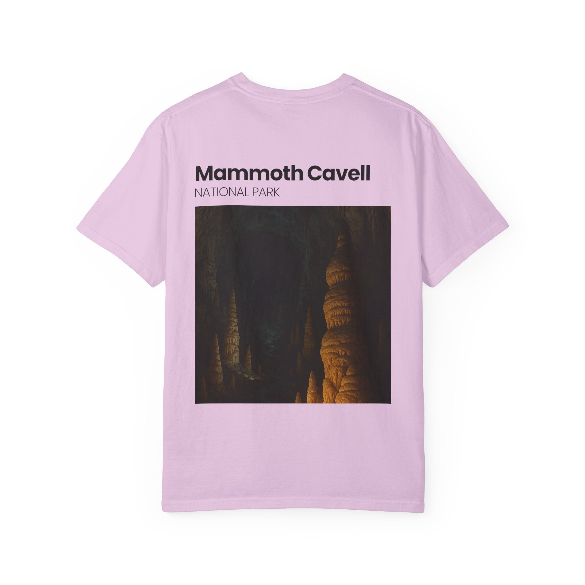 Mammoth Cavell National Park T-shirt | Cave Stalactite Photo Tee
