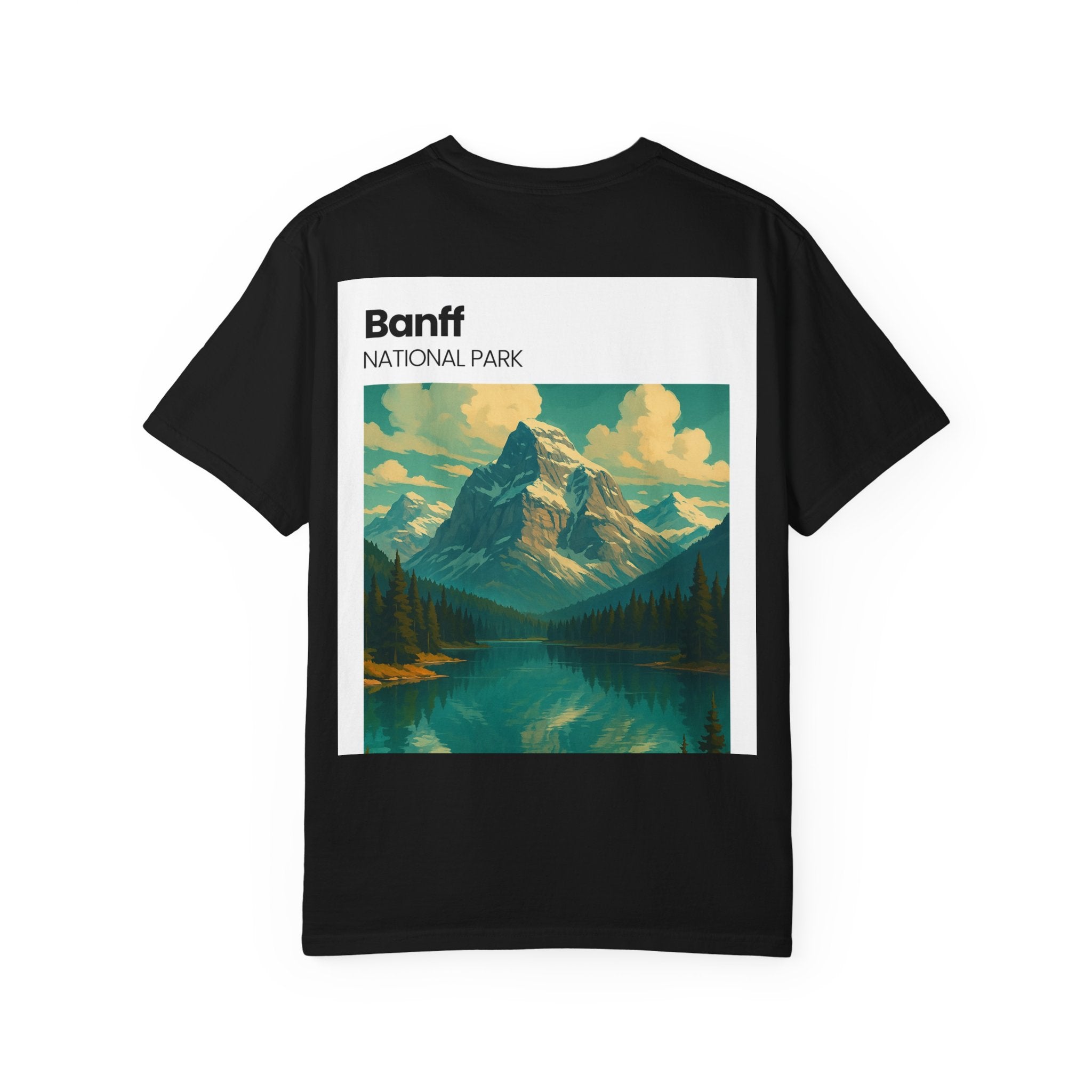 Banff National Park Mountain Scene T-shirt | Scenic Landscape Tee