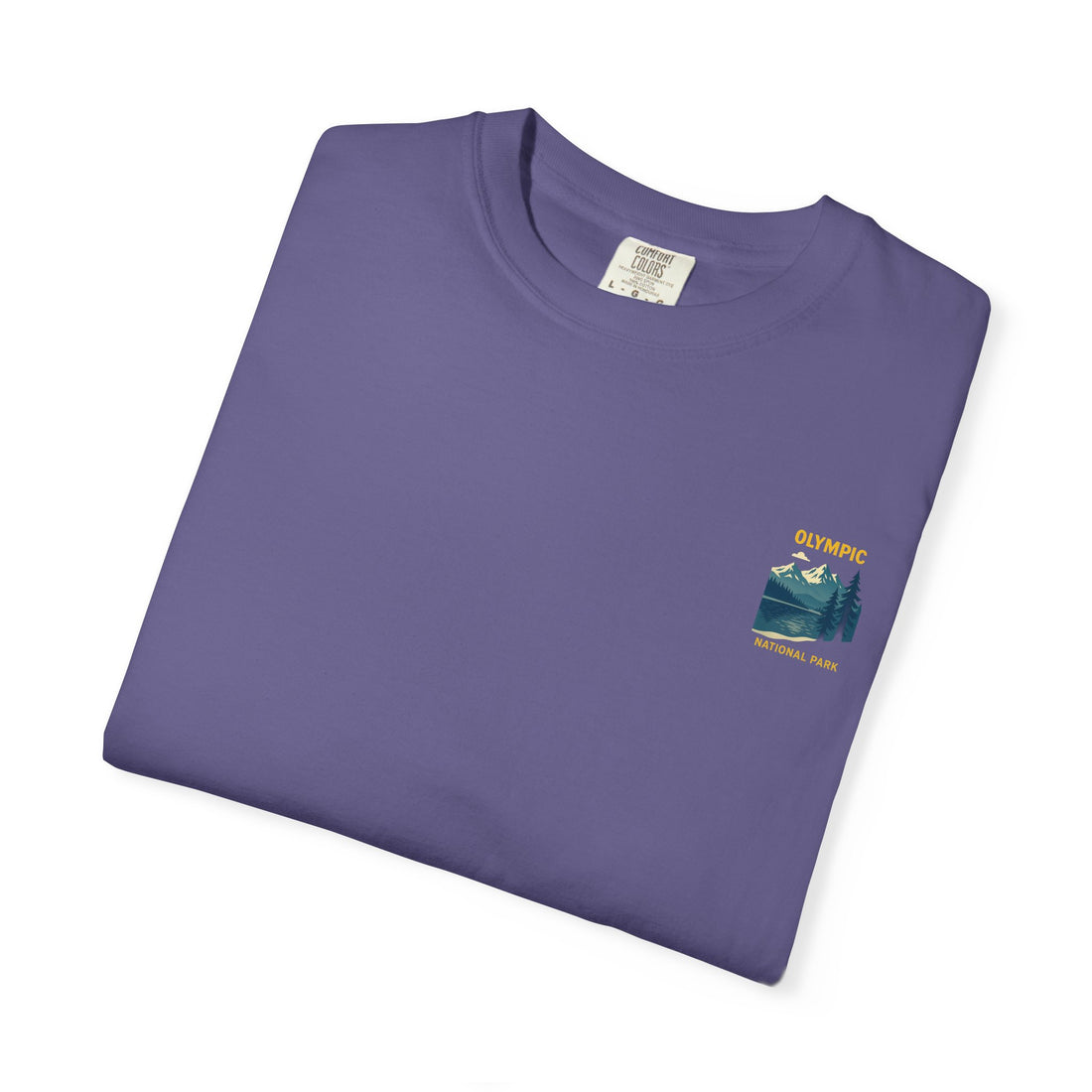 Olympic National Park landscape T-Shirt | mountain lake forest tee